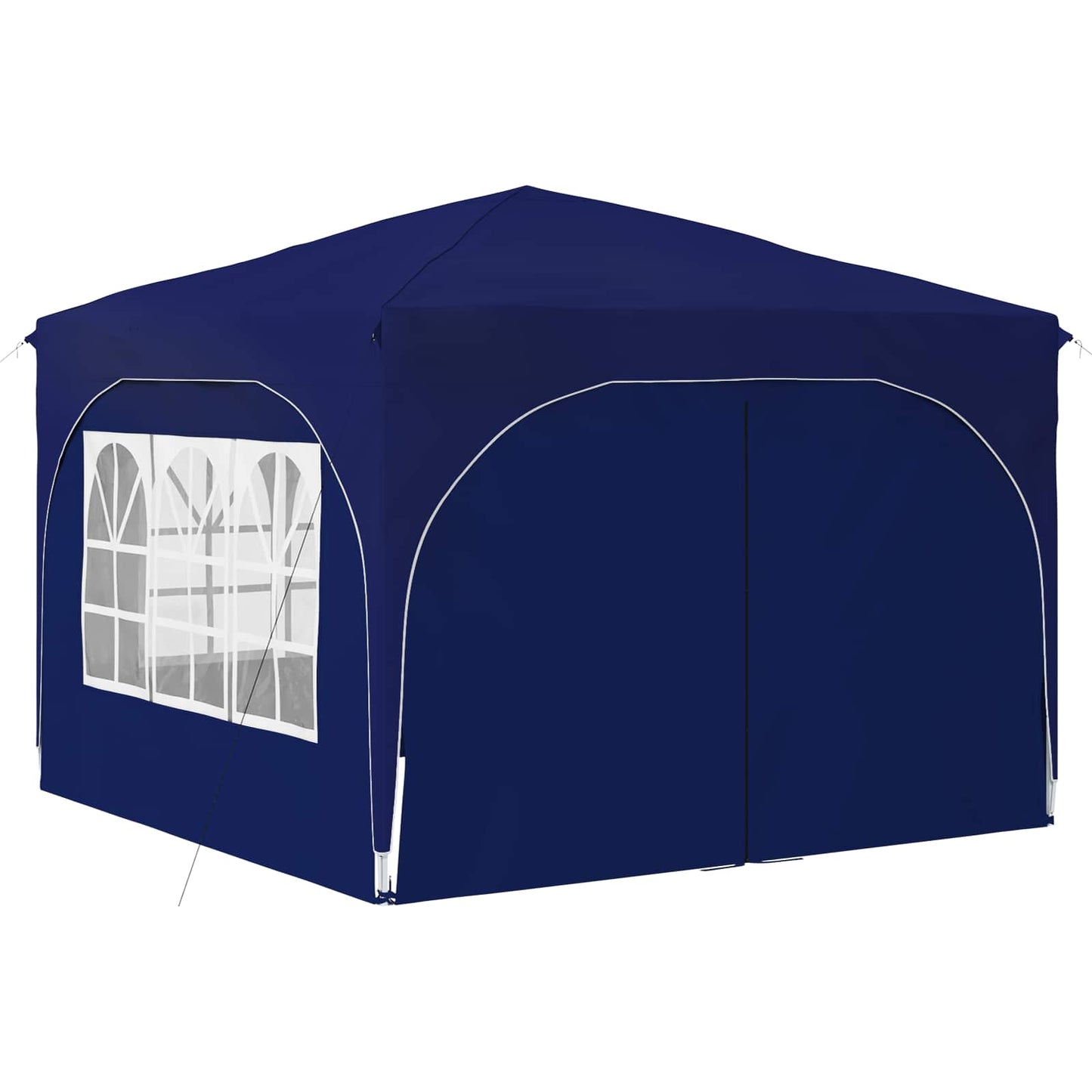Pop-up Partyzelt 290 x 290 x 245 cm Blau