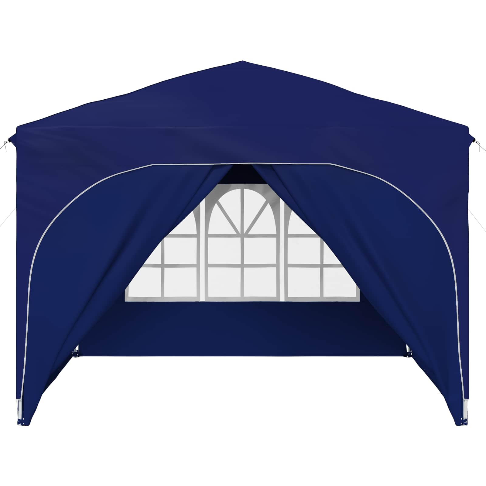 Pop-up Partyzelt 290 x 290 x 245 cm Blau