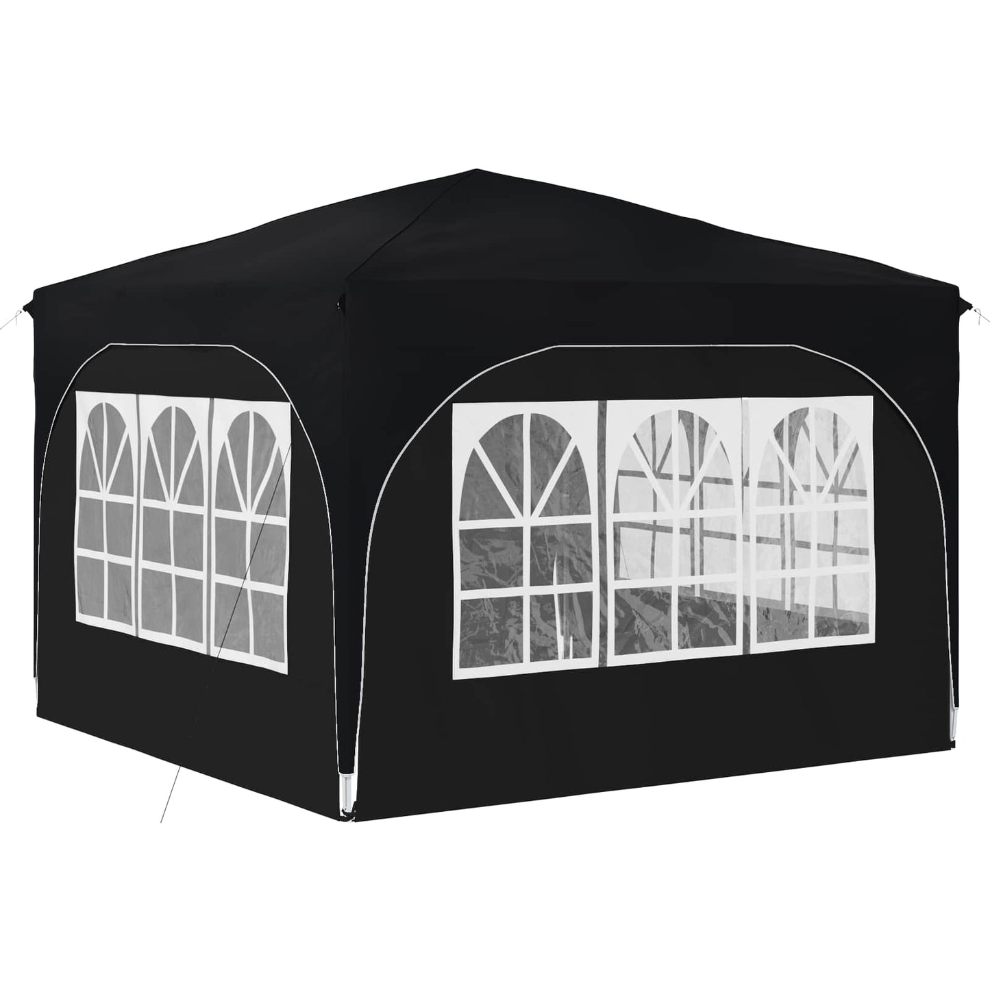 Pop-up Partyzelt 290 x 290 x 245 cm Antrazit