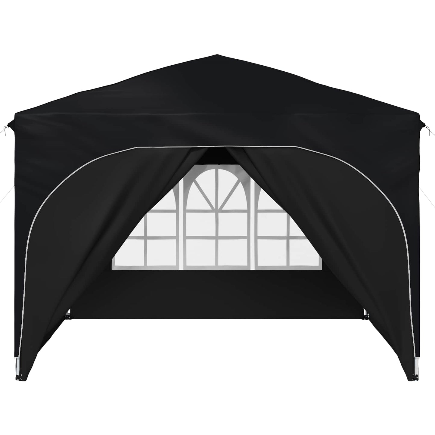 Pop-up Partyzelt 290 x 290 x 245 cm Antrazit
