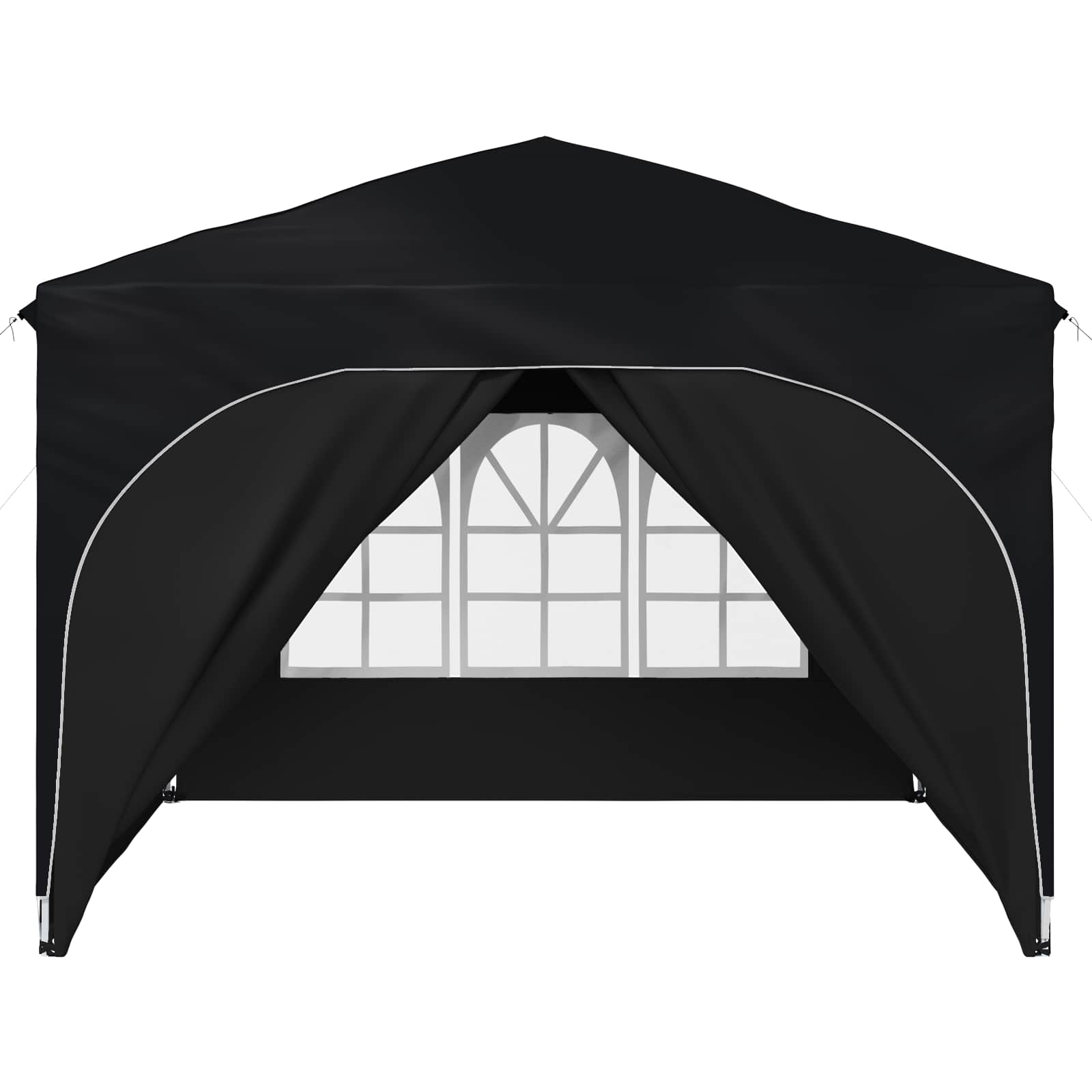 Pop-up Partyzelt 290 x 290 x 245 cm Antrazit