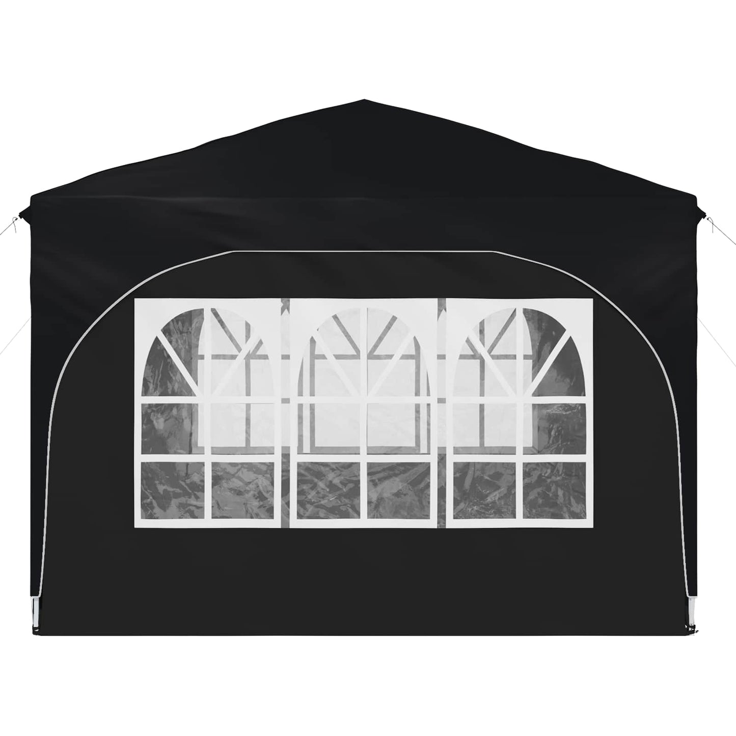 Pop-up Partyzelt 290 x 290 x 245 cm Antrazit
