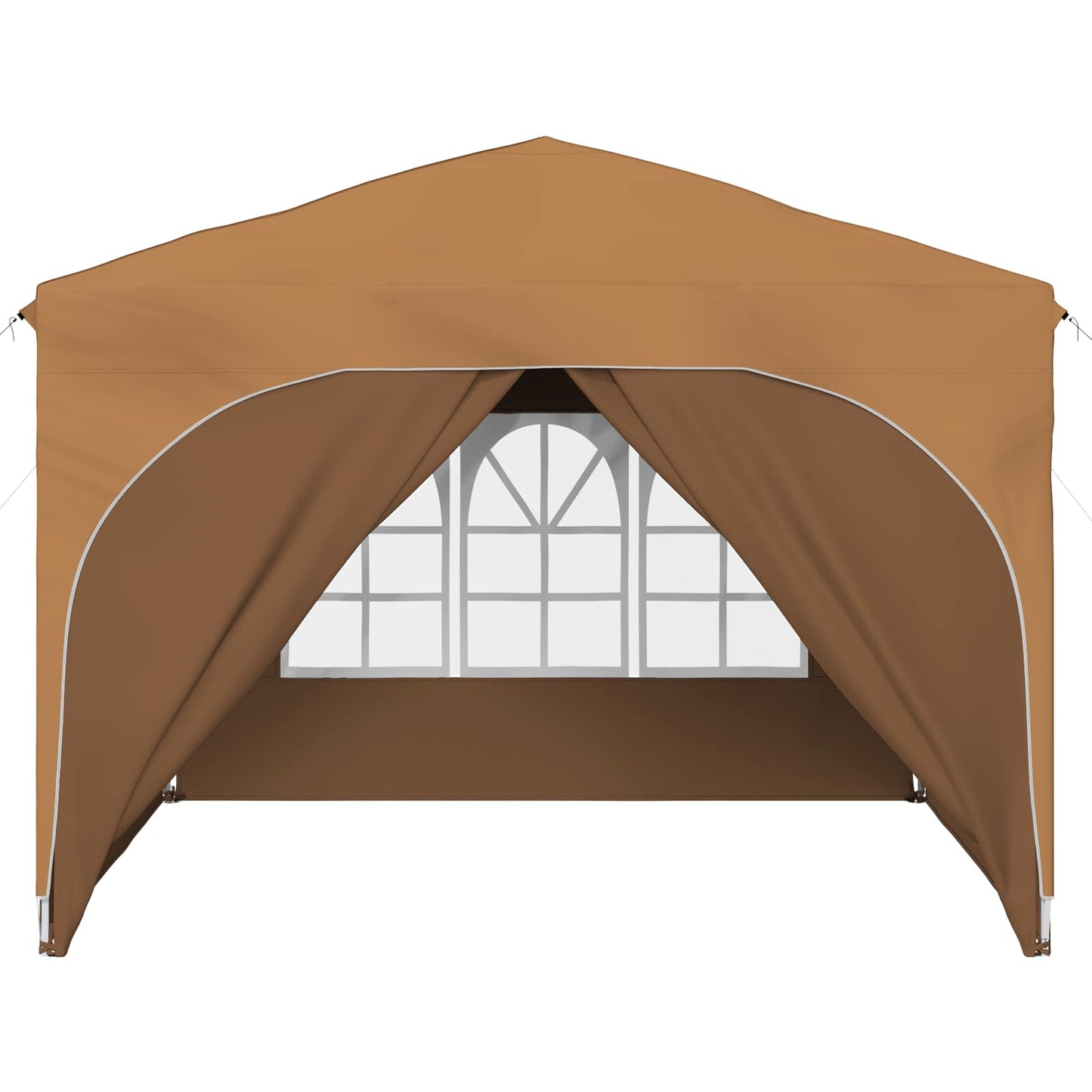 Pop-up Partyzelt 290 x 290 x 245 cm Beige