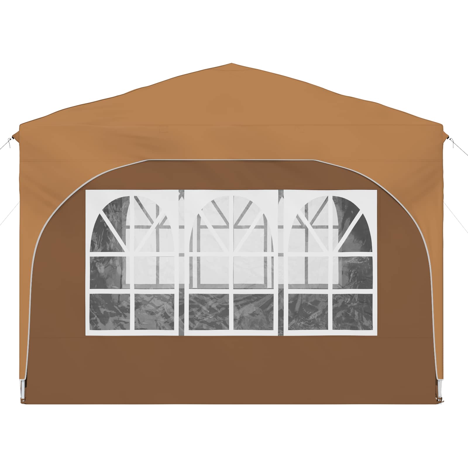 Pop-up Partyzelt 290 x 290 x 245 cm Beige
