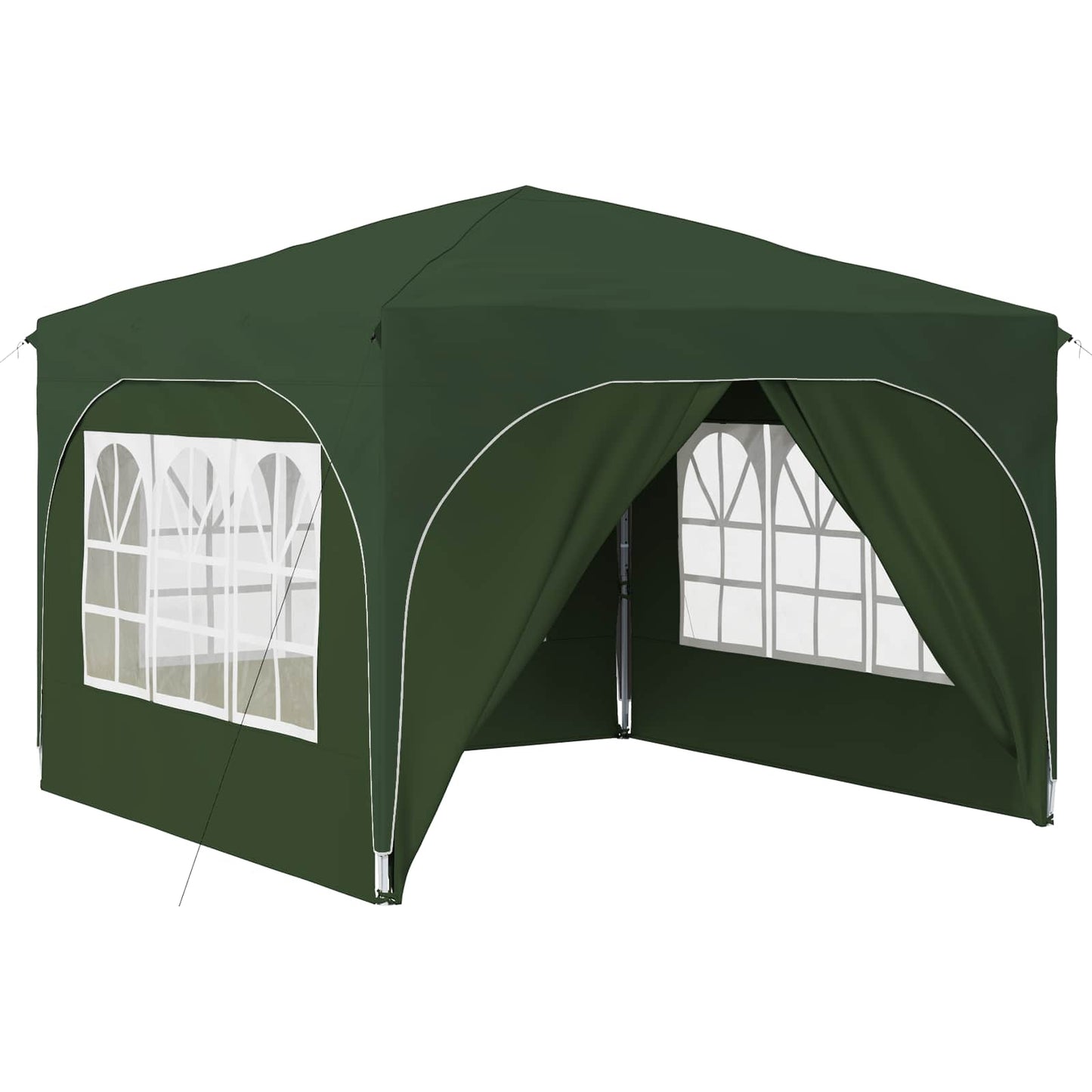Pop-up Partyzelt 290 x 290 x 245 cm Grün