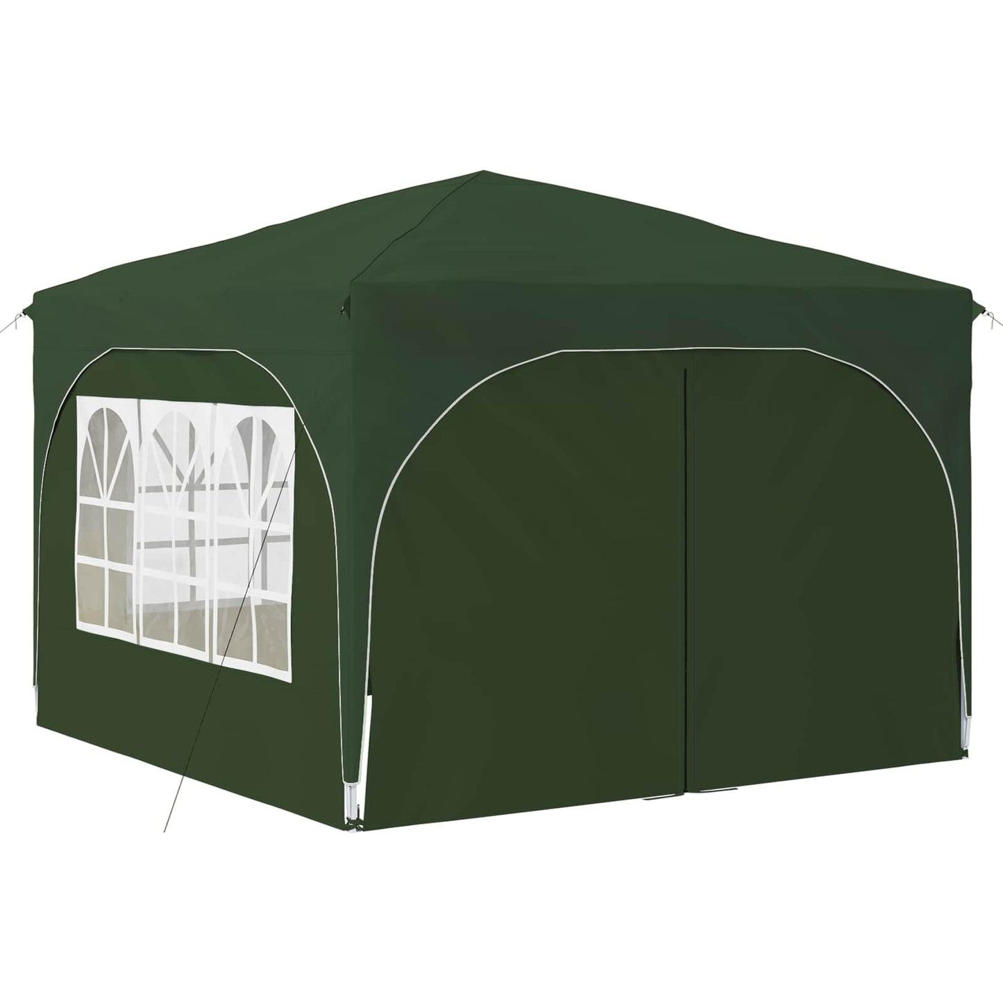 Pop-up Partyzelt 290 x 290 x 245 cm Grün