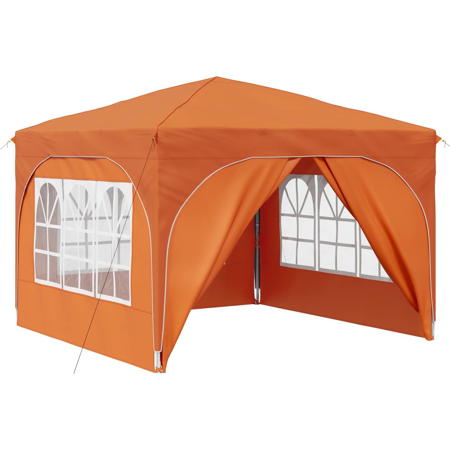 Pop-up Partyzelt 290 x 290 x 245 cm Orange