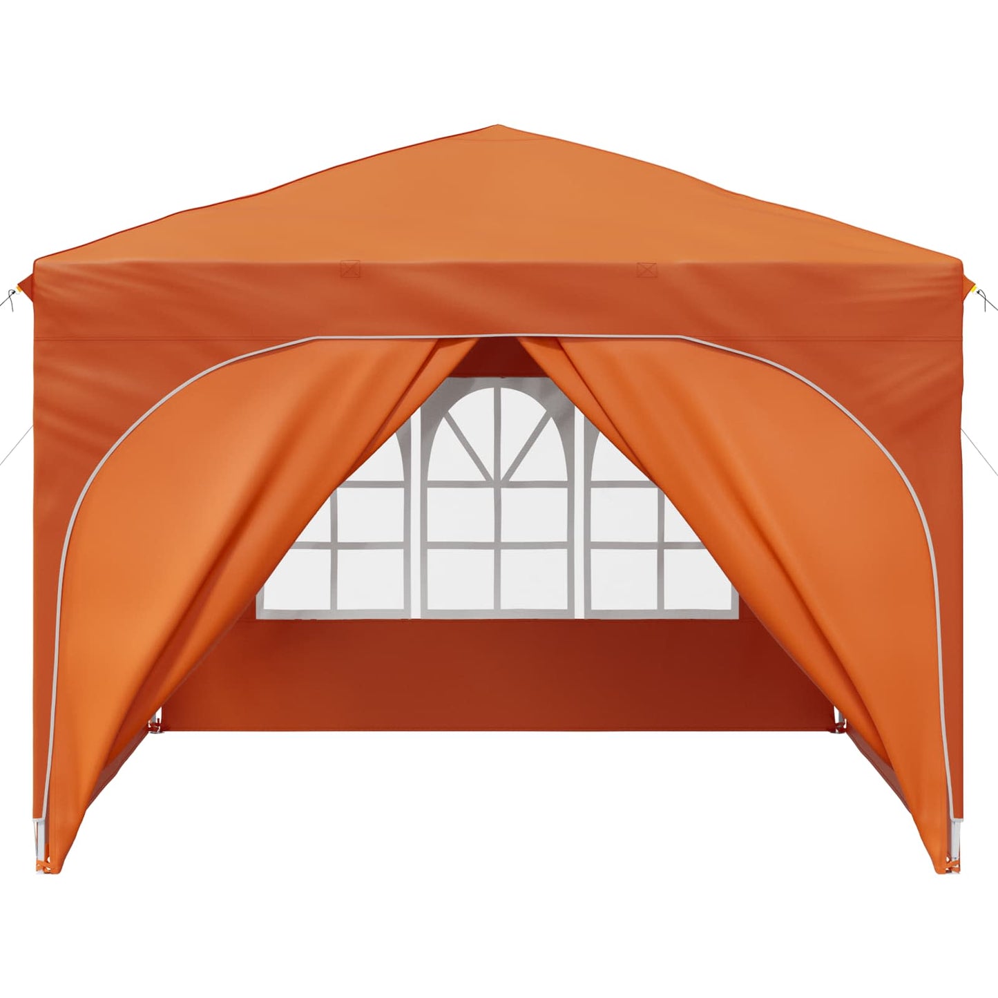 Pop-up Partyzelt 290 x 290 x 245 cm Orange