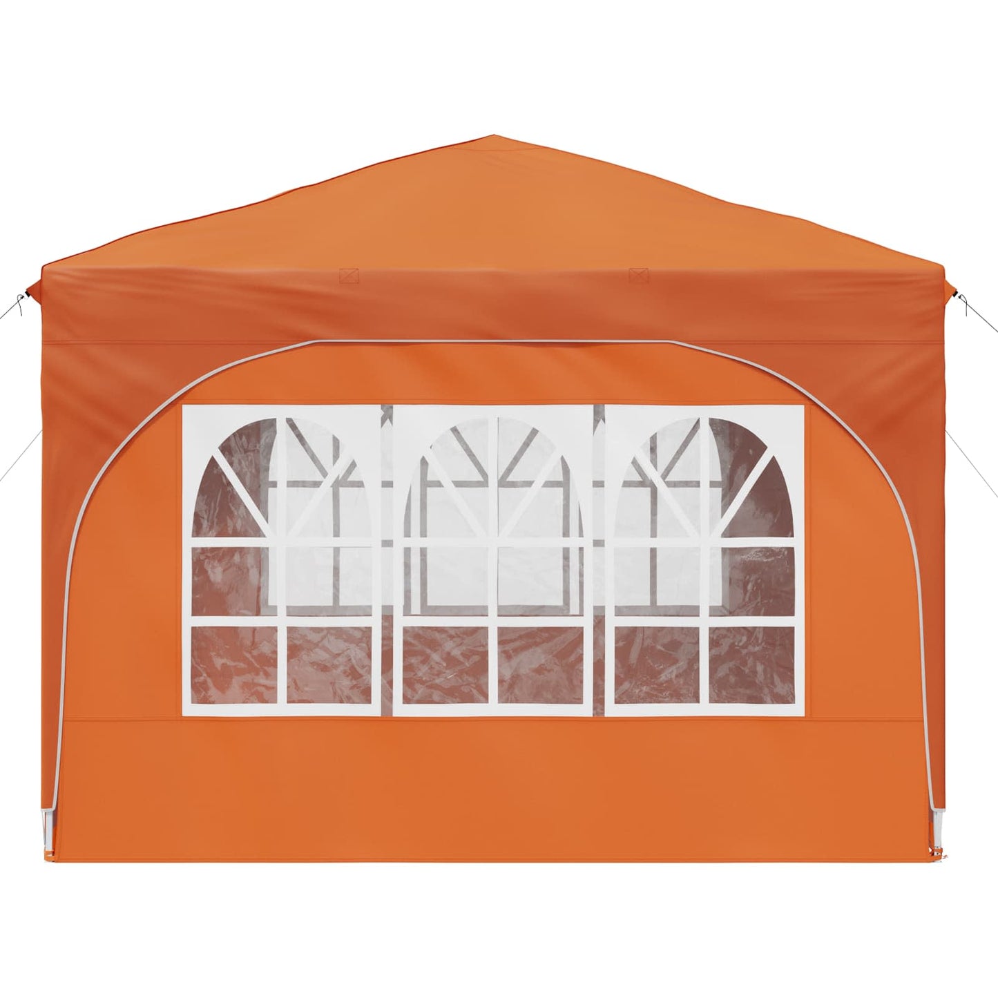 Pop-up Partyzelt 290 x 290 x 245 cm Orange