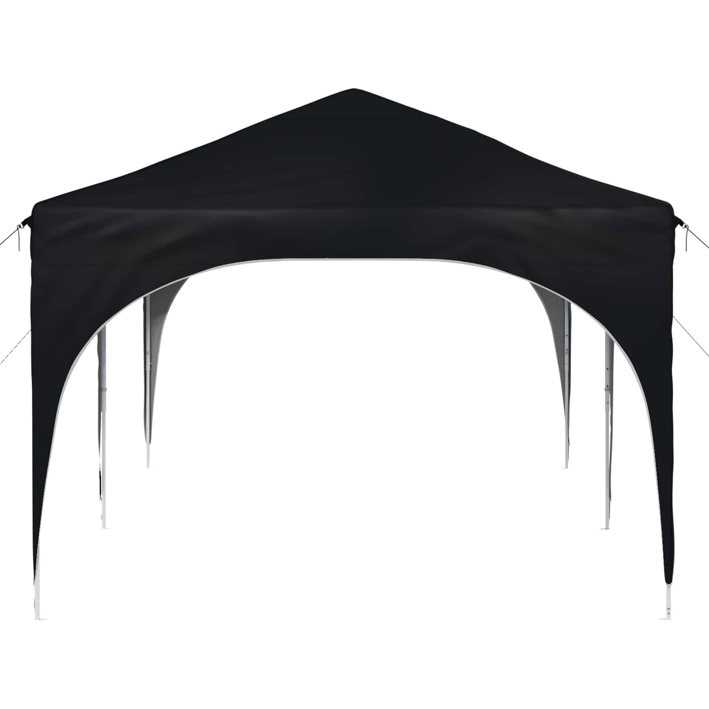 Pop-up Partyzelt 575 x 288 x 245 cm Anthrazit Oxford-Stoff