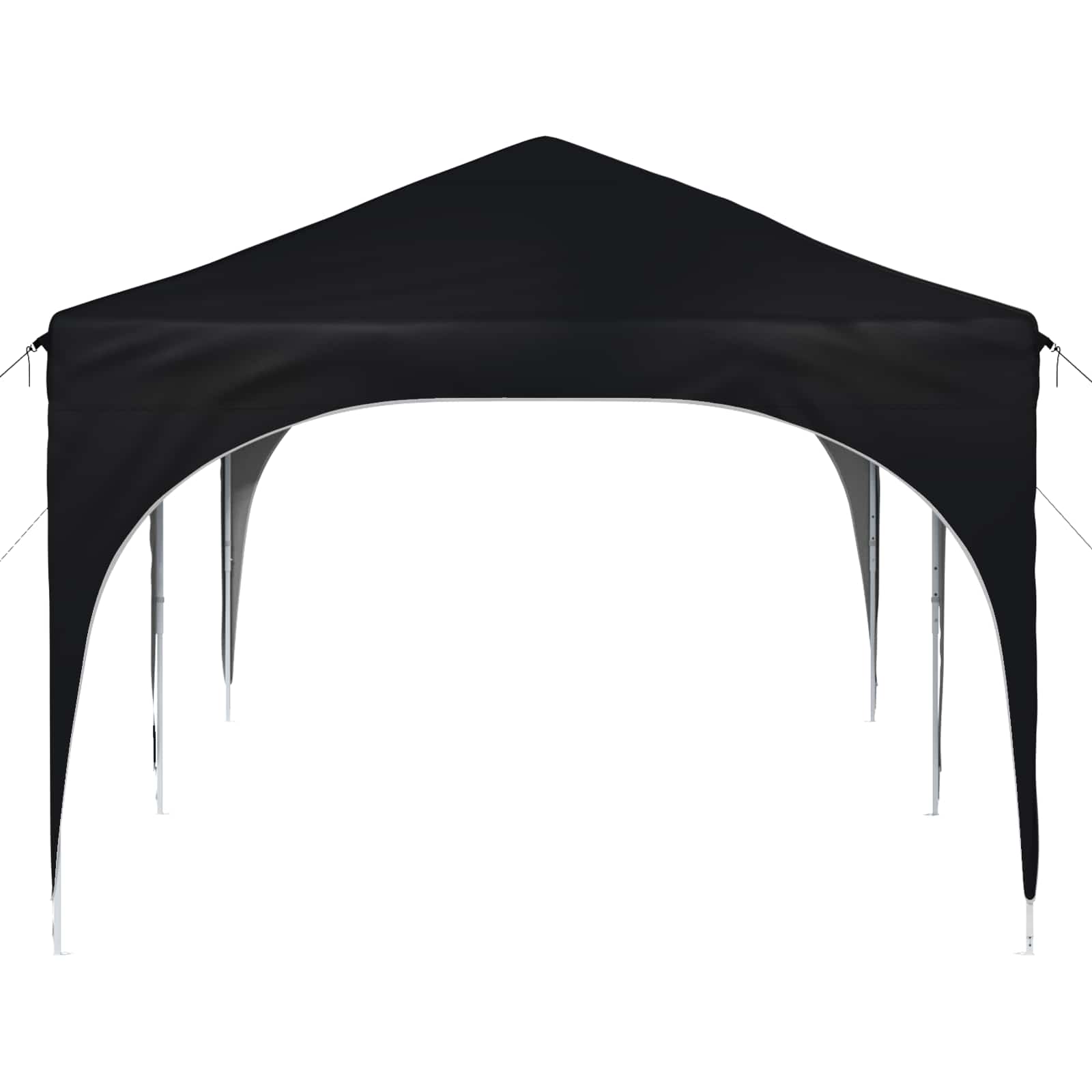 Pop-up Partyzelt 575 x 288 x 245 cm Anthrazit Oxford-Stoff
