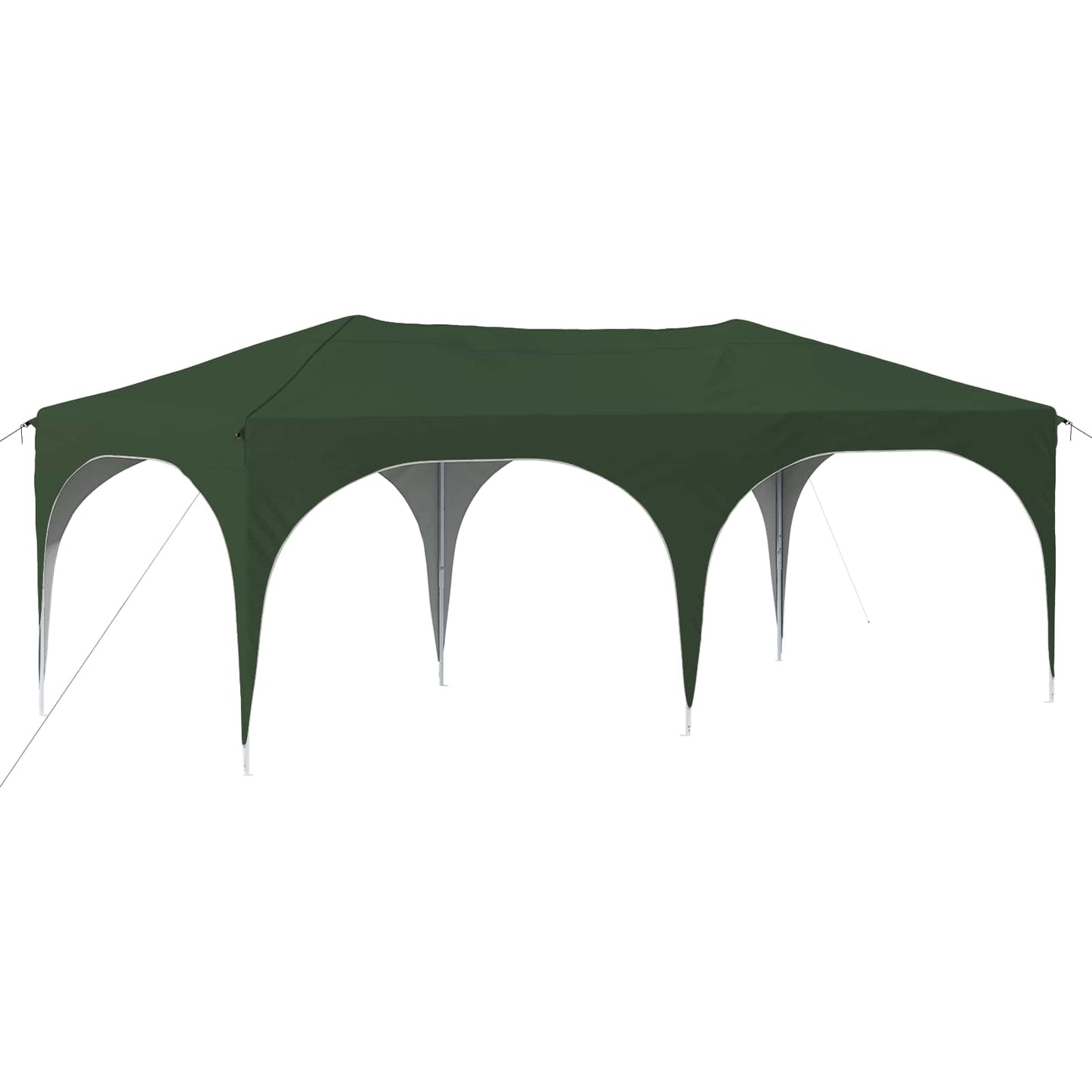 Pop-up Partyzelt 575 x 288 x 245 cm Grün Oxford-Stoff