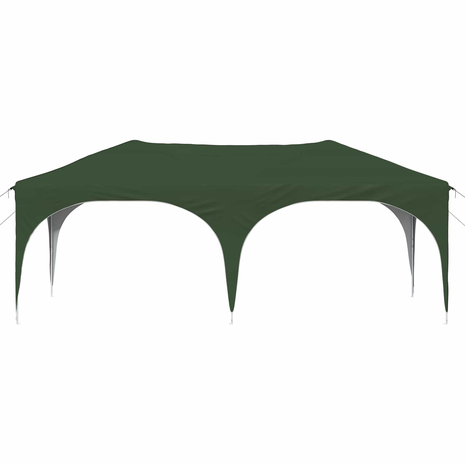 Pop-up Partyzelt 575 x 288 x 245 cm Grün Oxford-Stoff