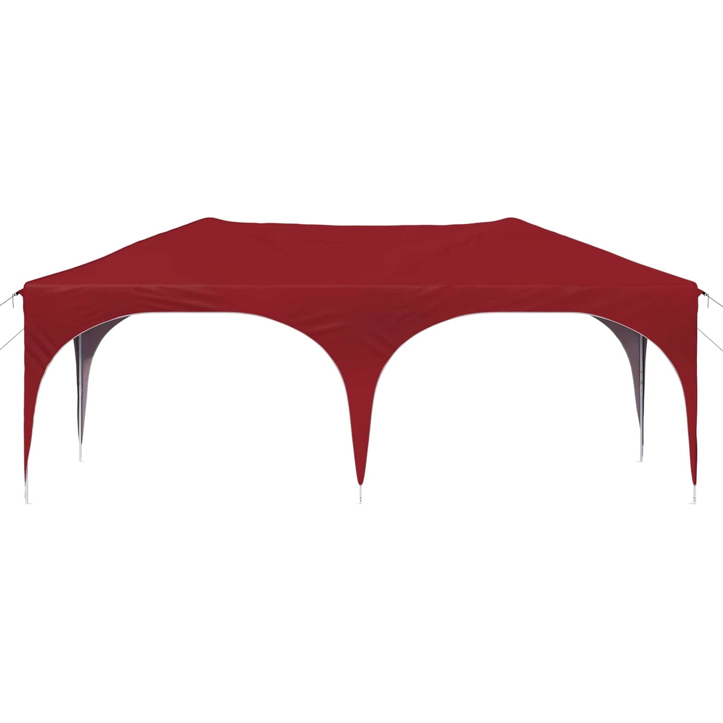 Pop-up Partyzelt 575 x 288 x 245 cm Bordeauxrot Oxford-Stoff