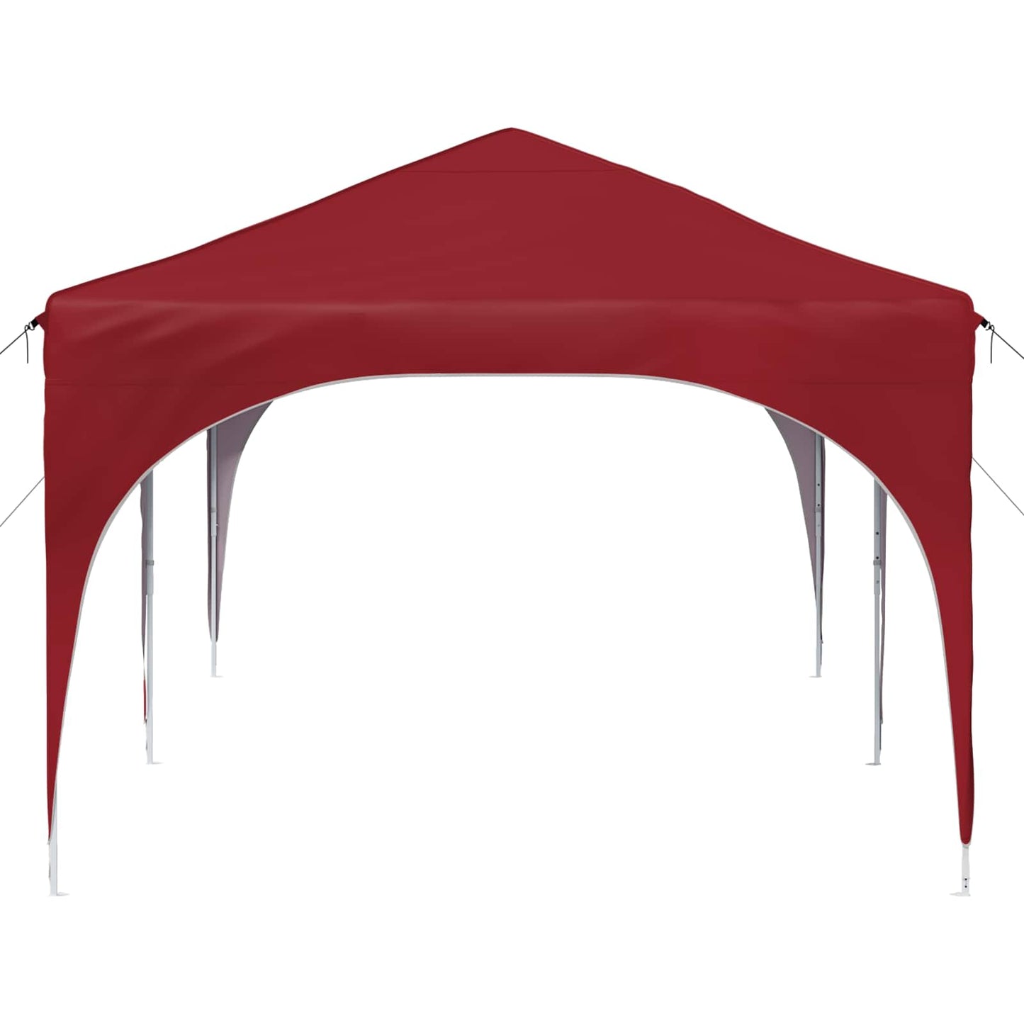 Pop-up Partyzelt 575 x 288 x 245 cm Bordeauxrot Oxford-Stoff