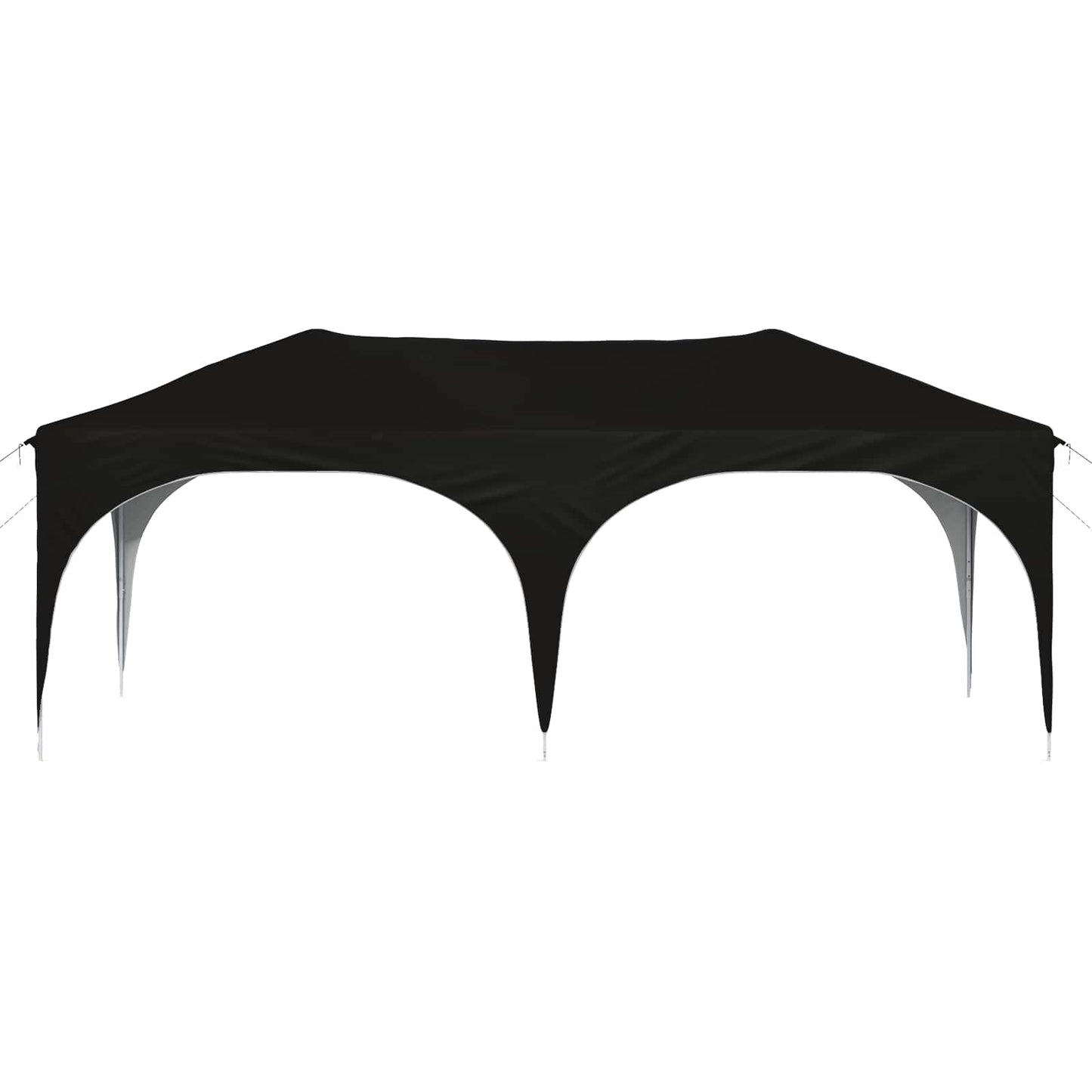 Pop-up Partyzelt 575 x 288 x 245 cm Schwarz Oxford-Stoff