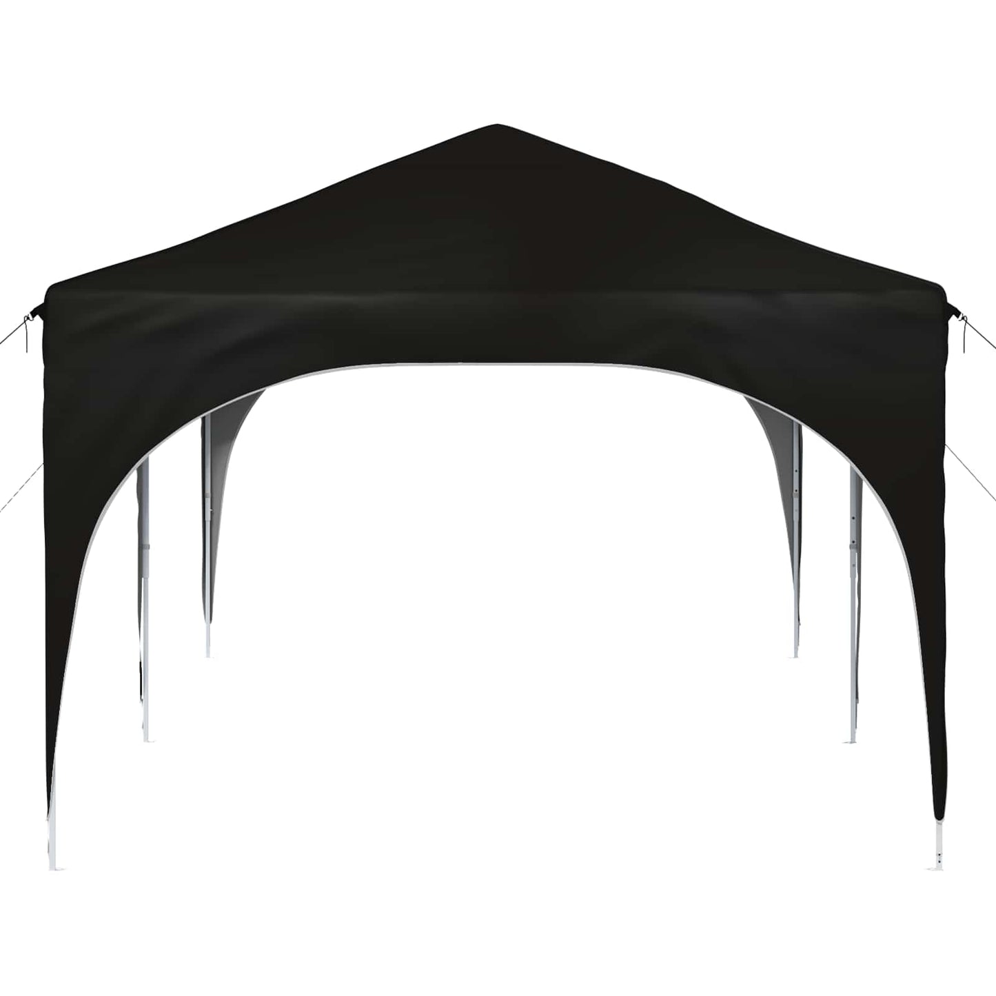Pop-up Partyzelt 575 x 288 x 245 cm Schwarz Oxford-Stoff