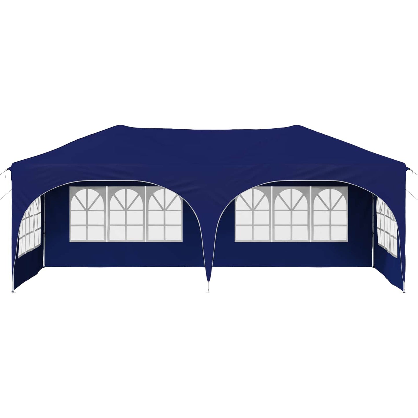 Pop-up Partyzelt 575 x 288 x 245 cm Blau Oxford-Stoff