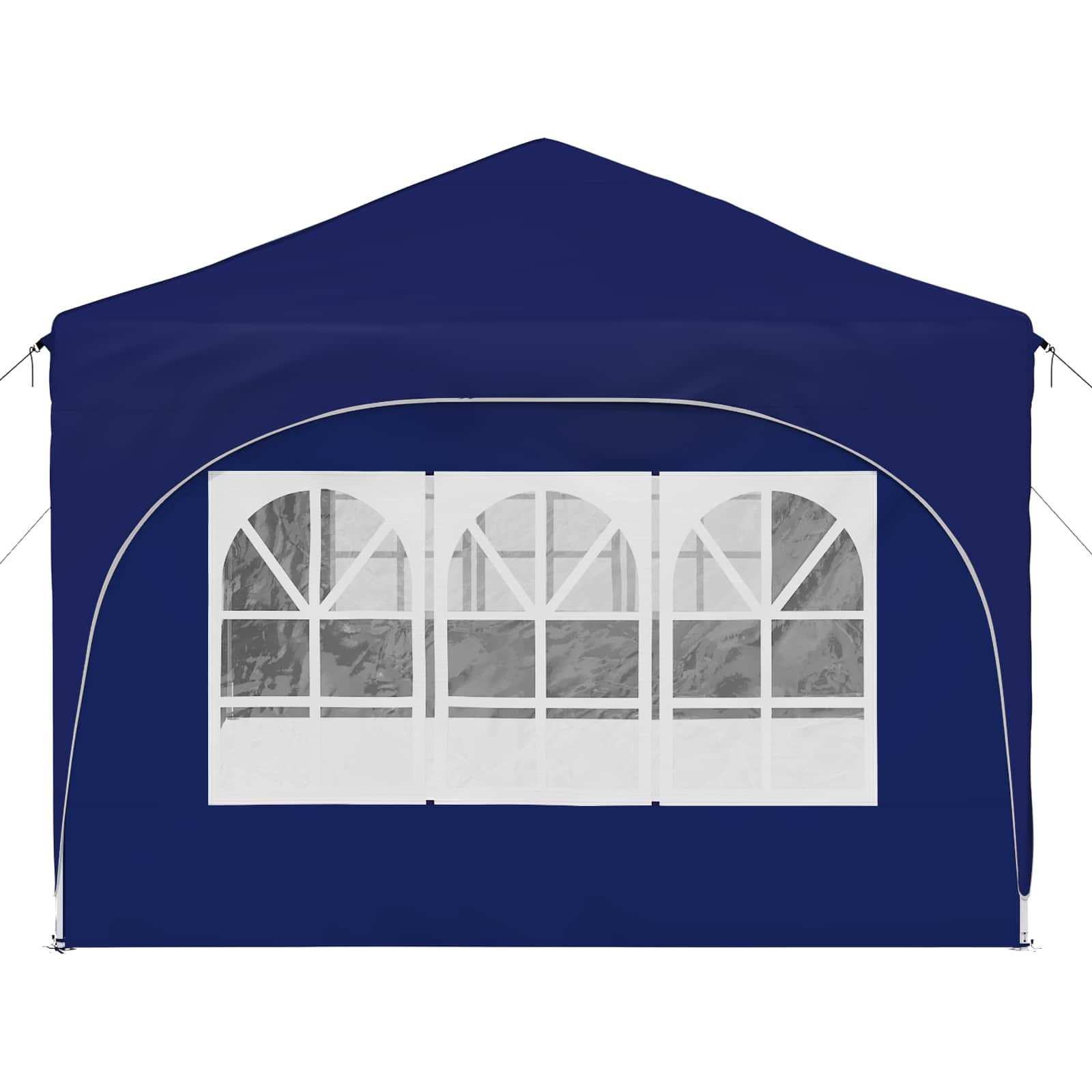 Pop-up Partyzelt 575 x 288 x 245 cm Blau Oxford-Stoff
