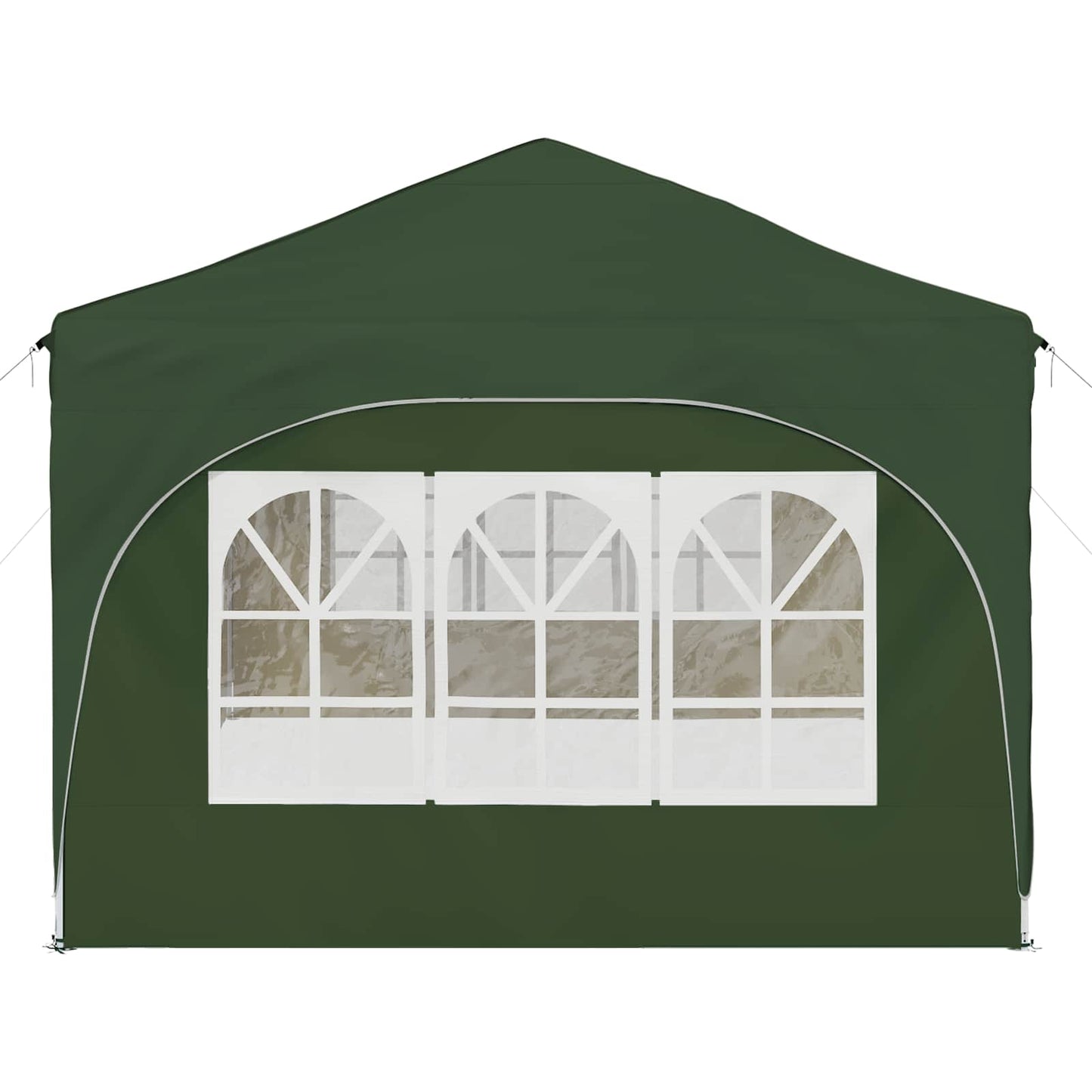 Pop-up Partyzelt 575 x 288 x 245 cm Grün Oxford-Stoff