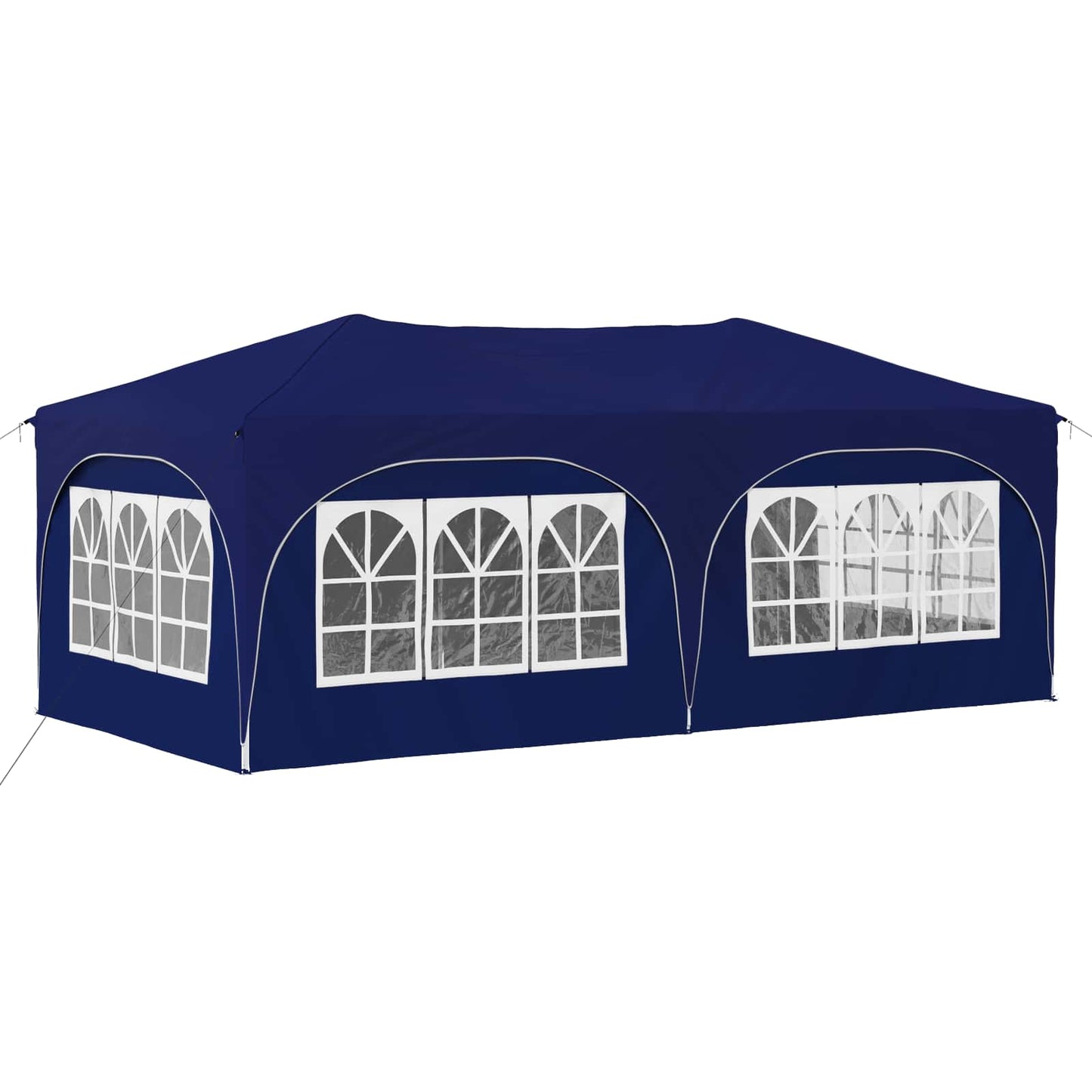 Pop-up Partyzelt 575 x 288 x 245 cm Blau Oxford-Stoff