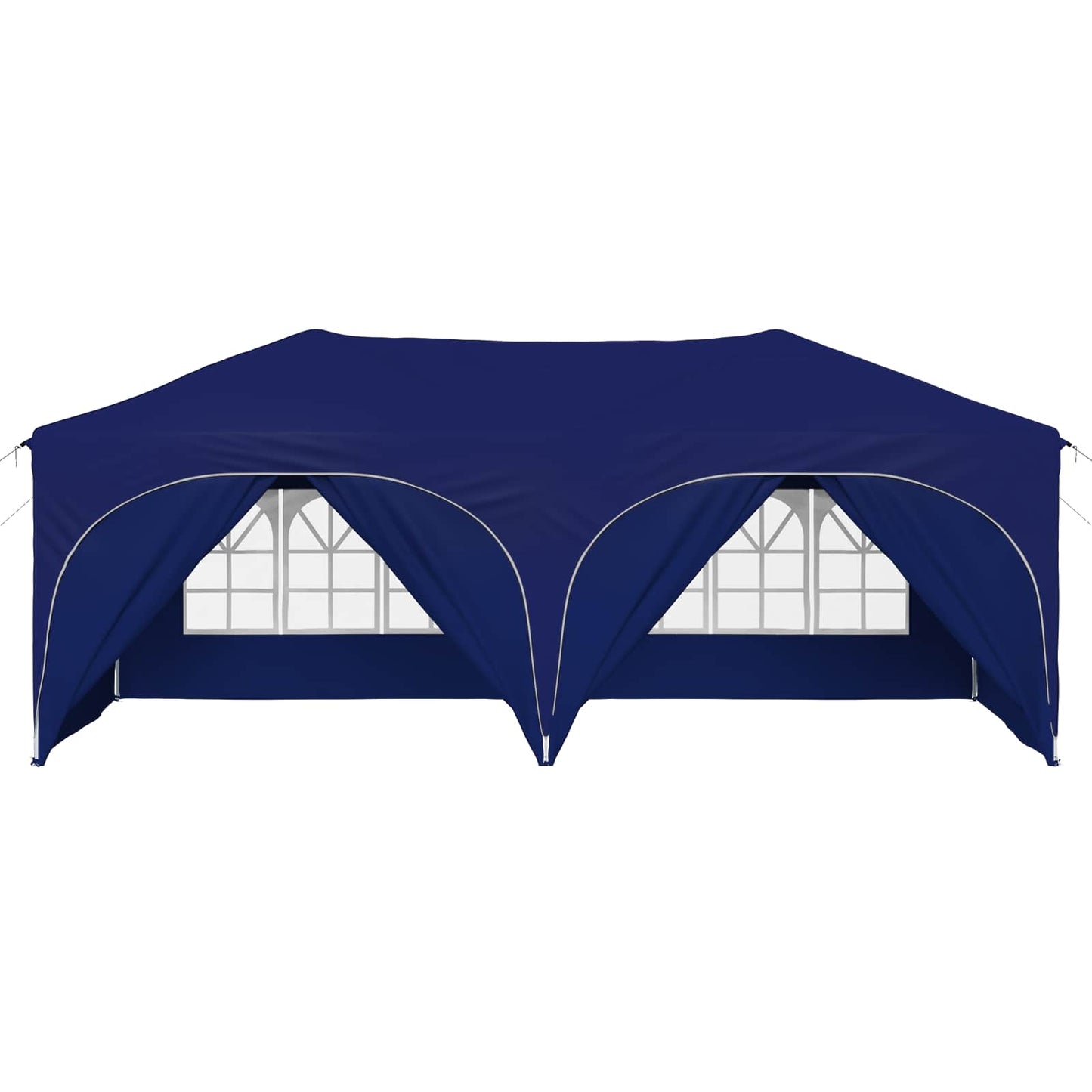 Pop-up Partyzelt 575 x 288 x 245 cm Blau Oxford-Stoff
