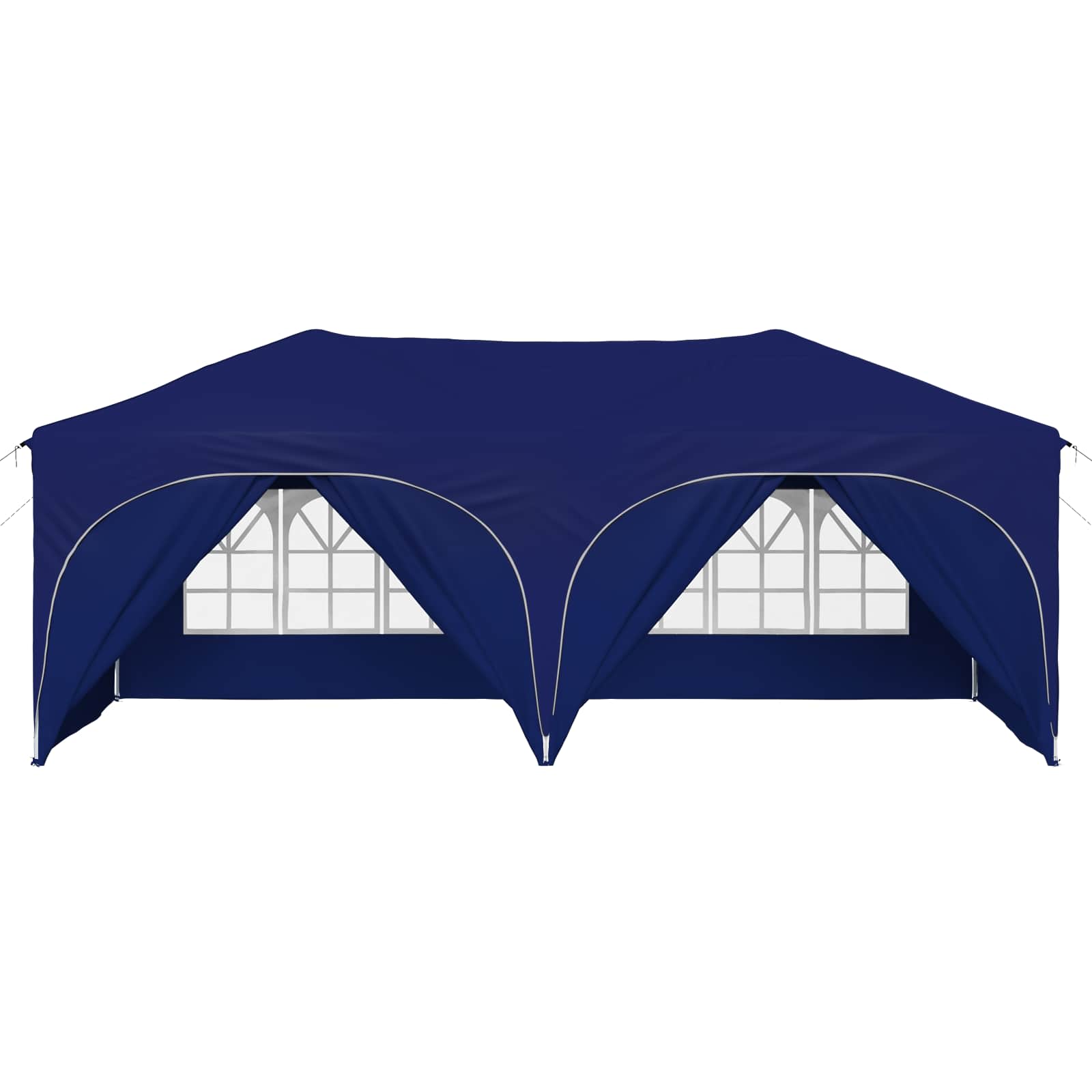Pop-up Partyzelt 575 x 288 x 245 cm Blau Oxford-Stoff