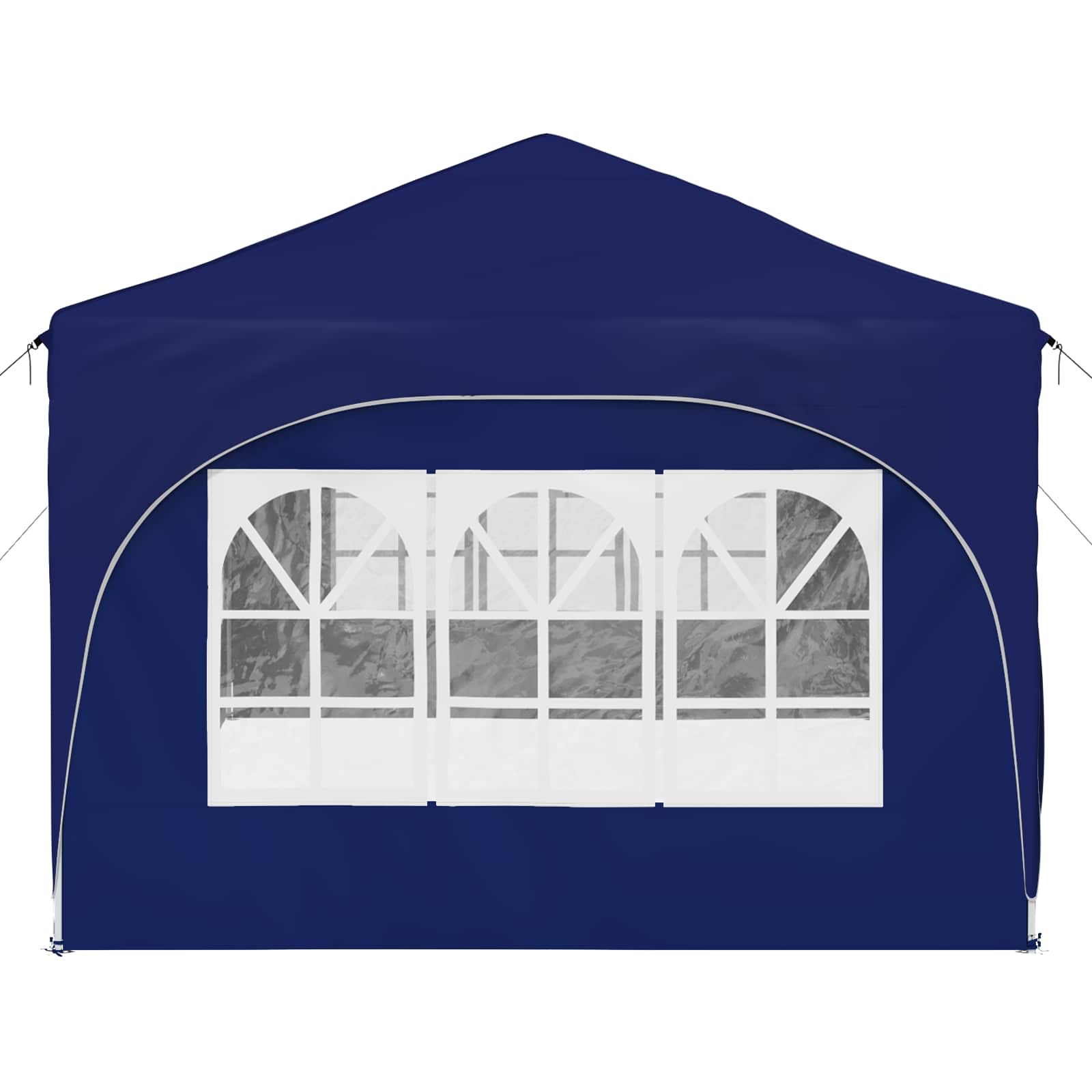 Pop-up Partyzelt 575 x 288 x 245 cm Blau Oxford-Stoff