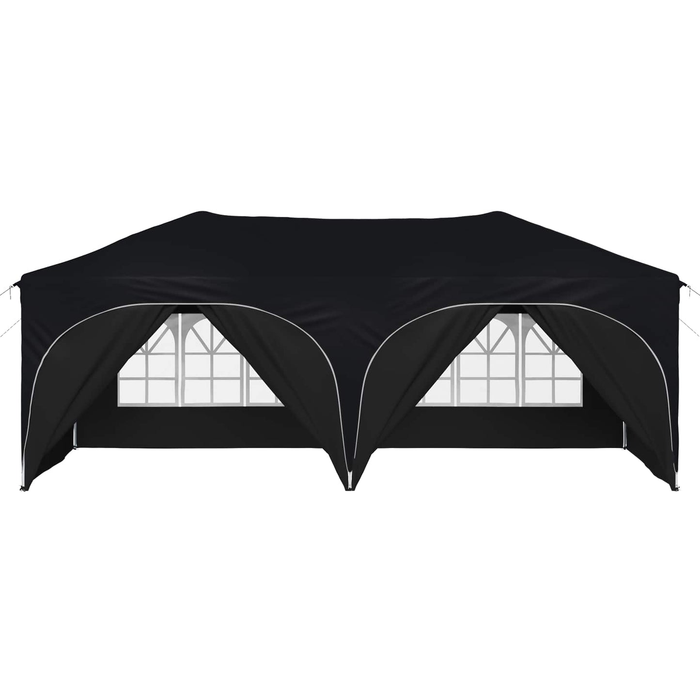 Pop-up Partyzelt 575 x 288 x 245 cm Anthrazit Oxford-Stoff