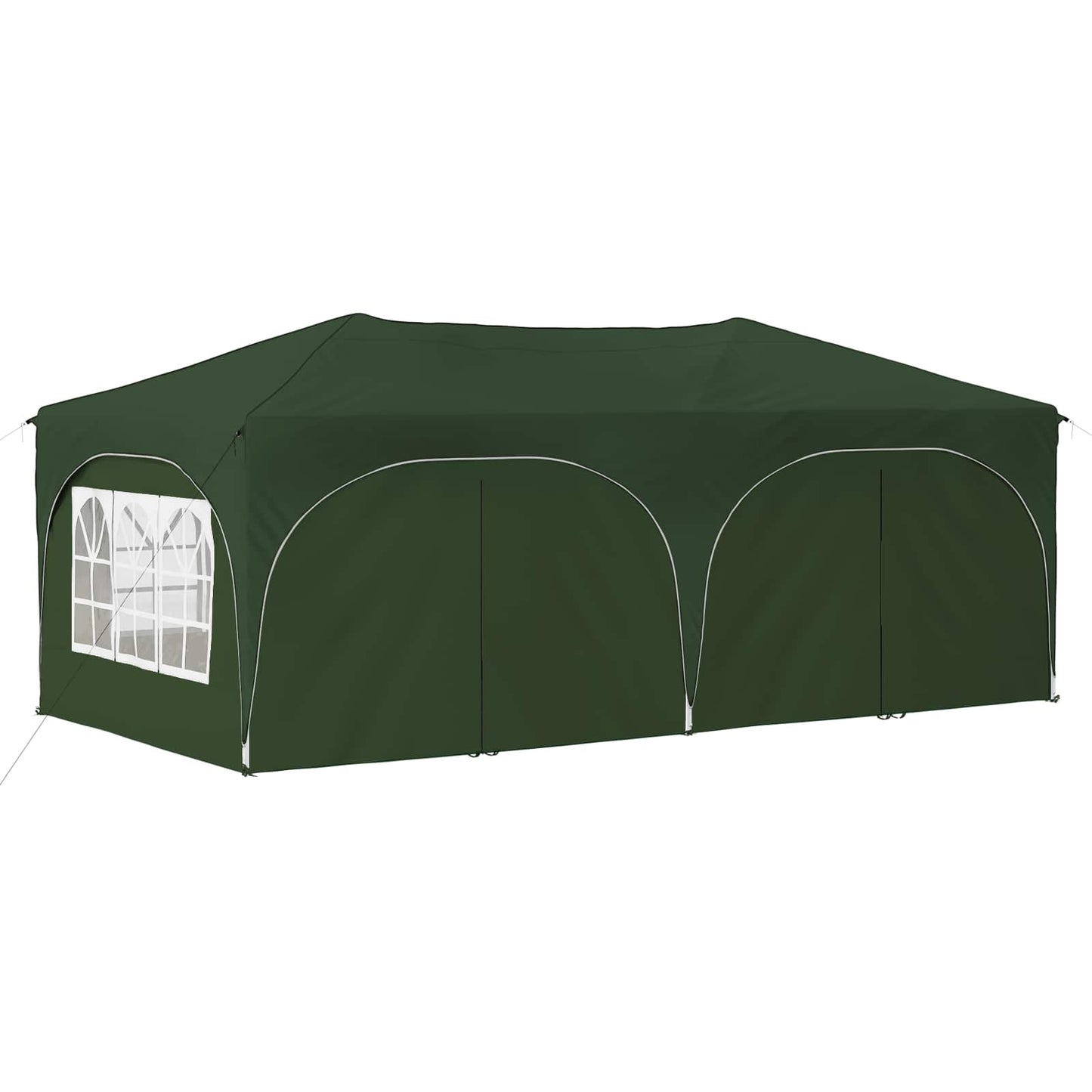Pop-up Partyzelt 575 x 288 x 245 cm Grün Oxford-Stoff