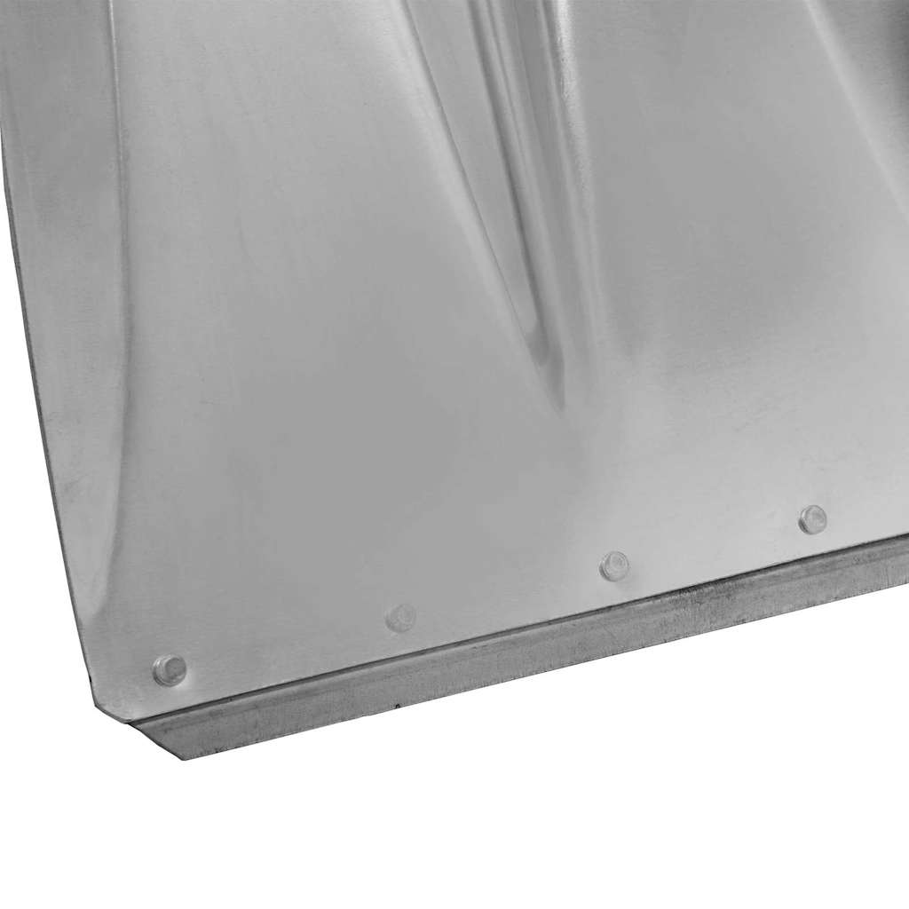 Schaufelkopf Silber 43 x 32,5 cm Aluminium