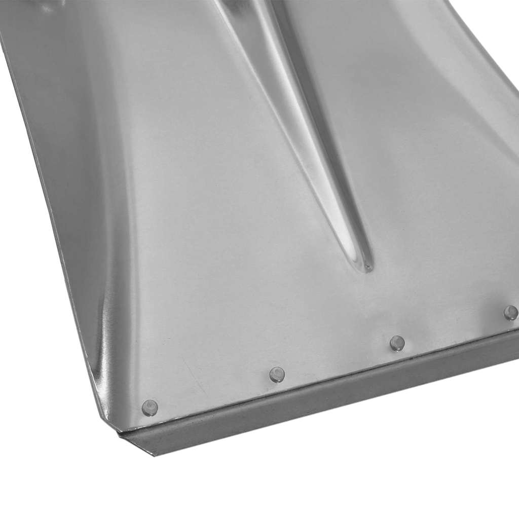 Schaufelkopf 4 Stk. Silber 45 x 38 cm Aluminium