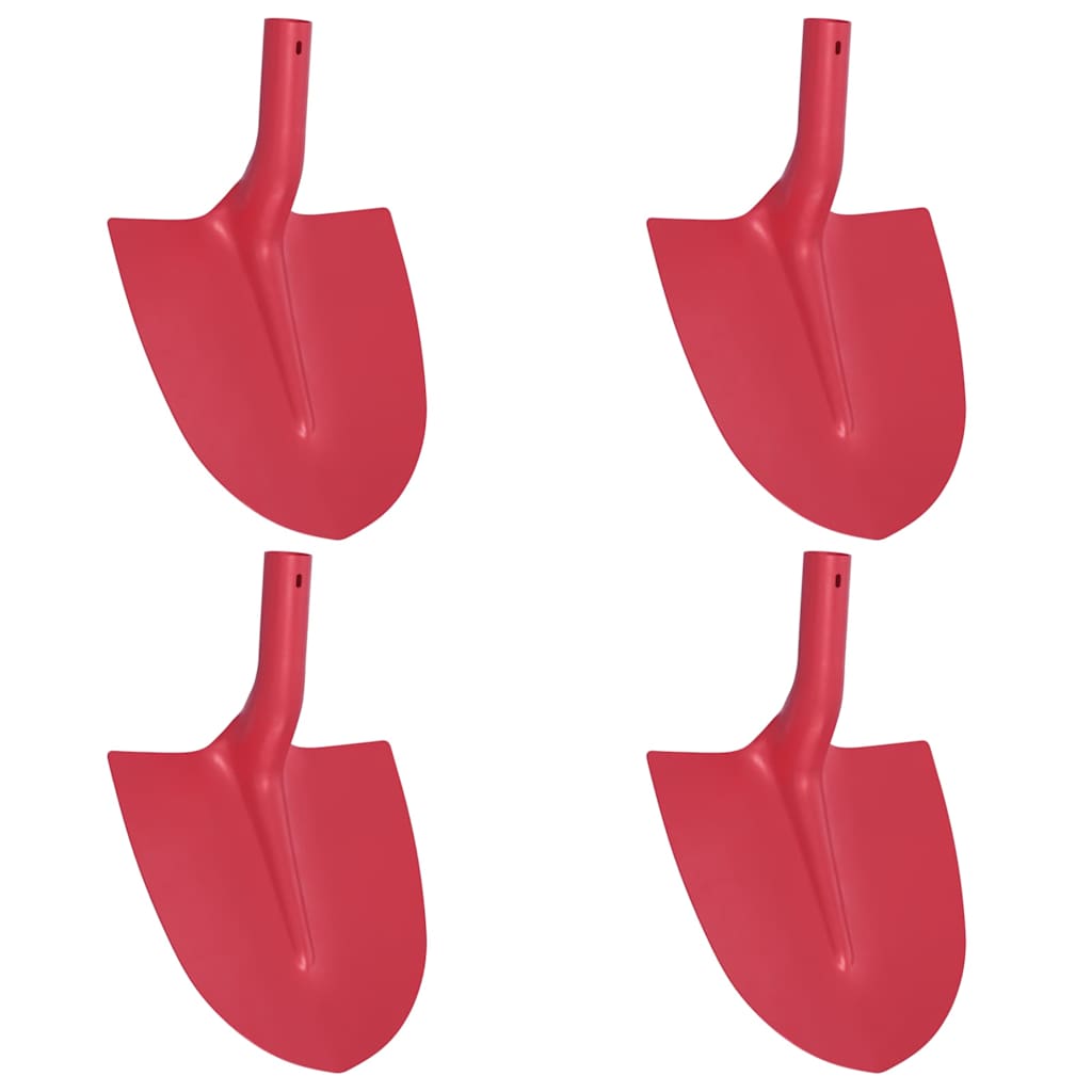 Schaufelkopf 4 Stk. Rot 39,5 x 27,5 cm