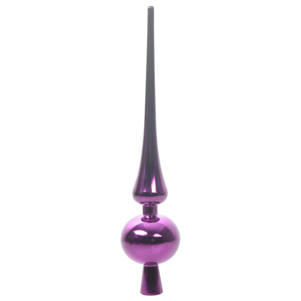Weihnachtskugel-Set 61 Stk. Lila Ø 6 cm Kunststoff 150 LEDs