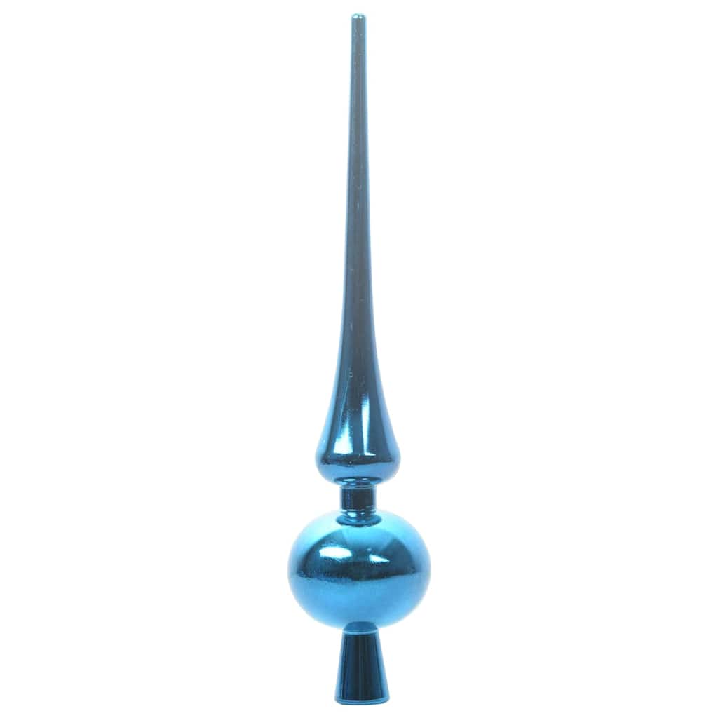 Weihnachtskugel-Set 120 Stk. Blau Ø 6 cm Kunststoff 300 LEDs