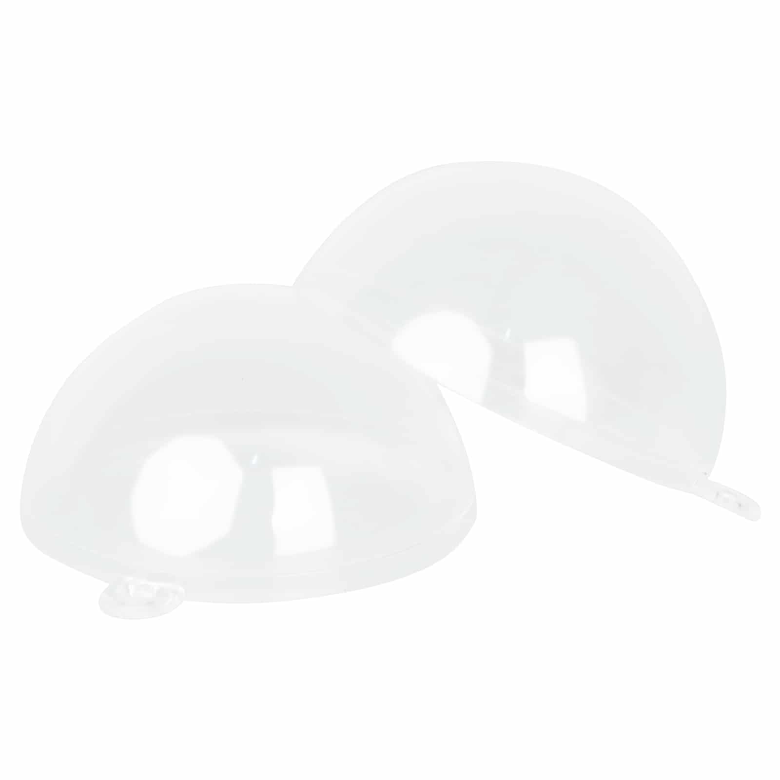 Weihnachtskugel-Set 50 Stk. LEDs Transparent Ø 5 cm Kunststoff