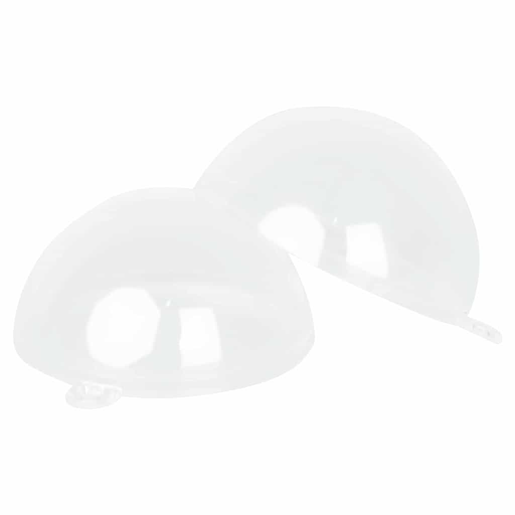 Weihnachtskugel-Set 25 stk. Transparent Ø 8 cm Kunststoff