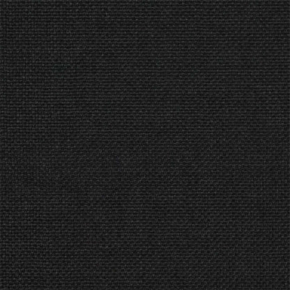 Bettgestell mit gepolstertem Kopfteil Schwarz 180 x 200 cm