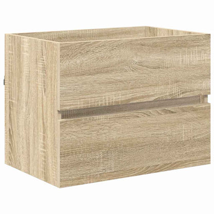 Badezimmermöbel-Set Sonoma-Eiche Holzwerkstoff