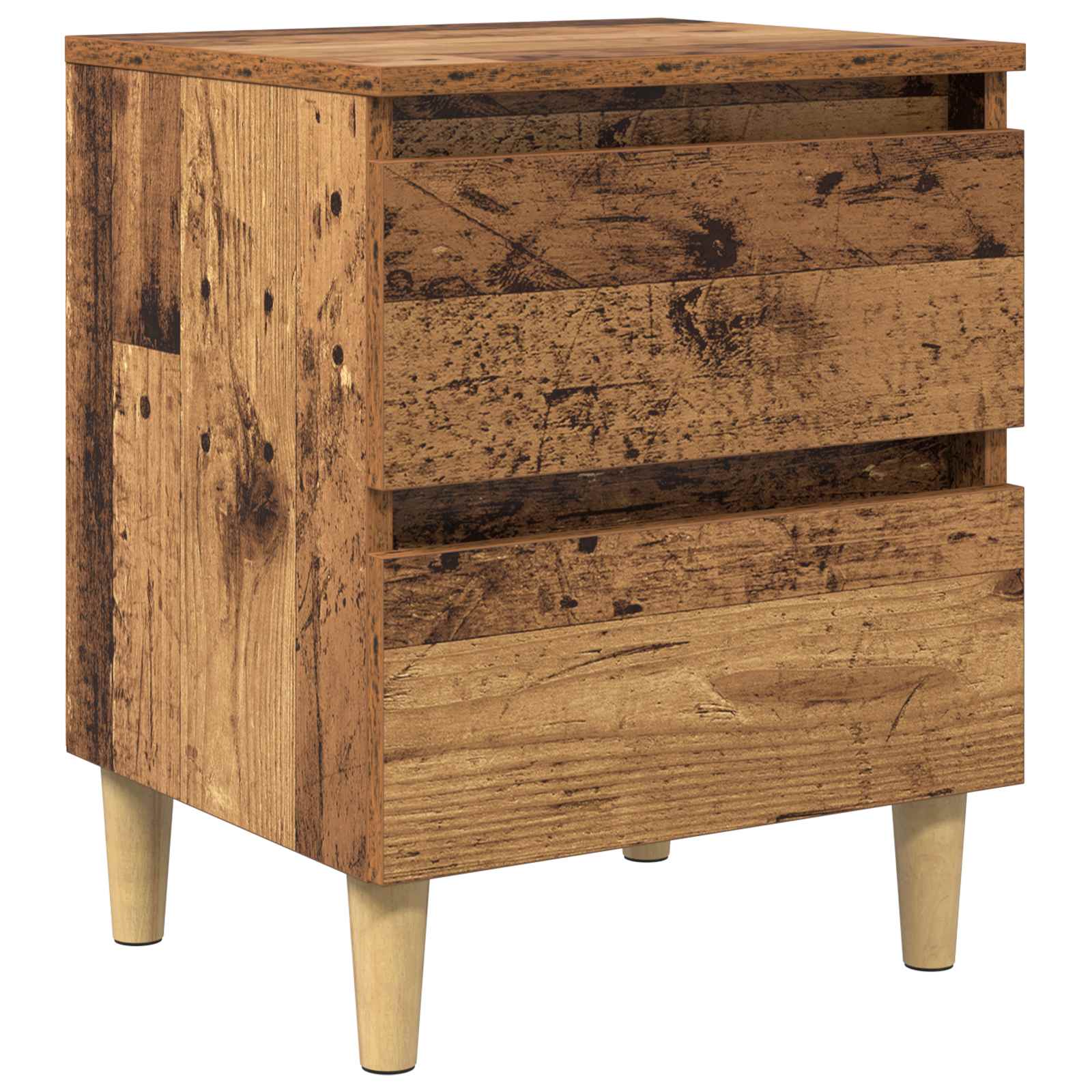Bettschrank Altholz 40 x 35 x 50 cm Holzwerkstoff