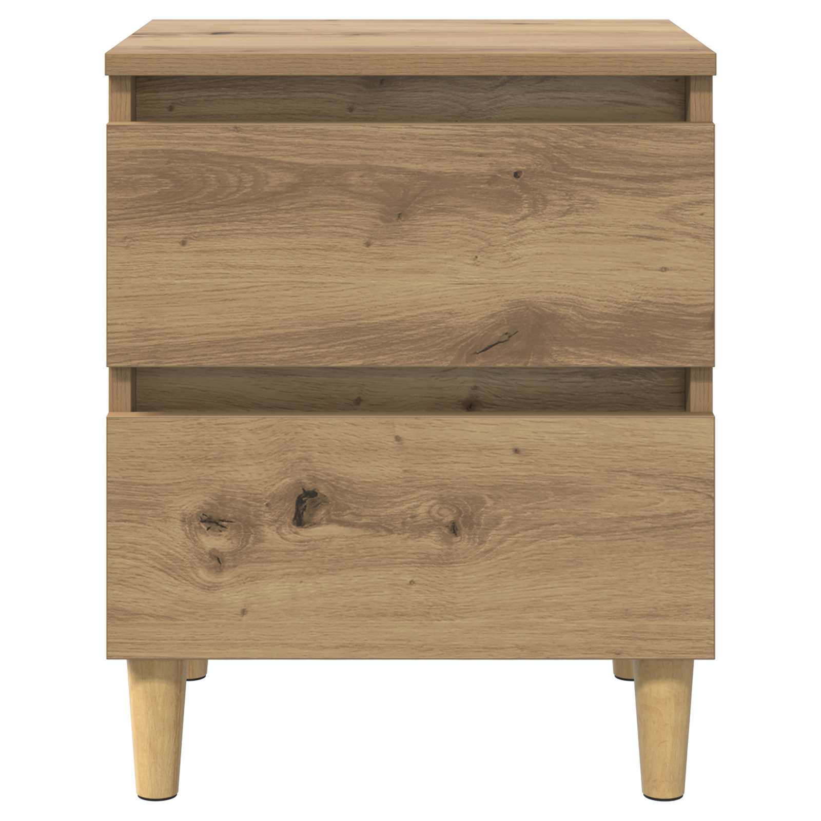 Bettschränke 2 stk. Artisan-Eiche 40 x 35 x 50 cm Holzwerkstoff