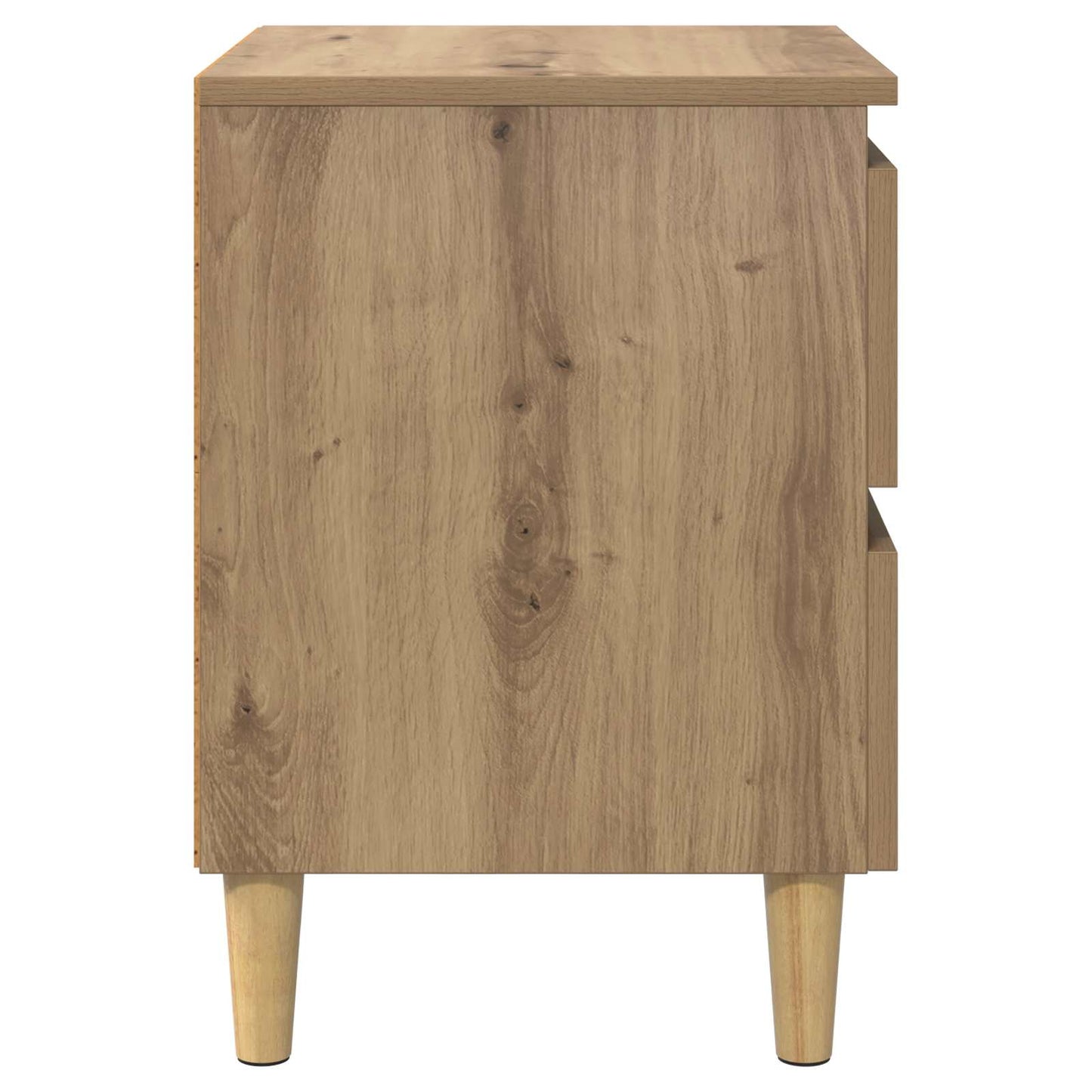 Bettschränke 2 stk. Artisan-Eiche 40 x 35 x 50 cm Holzwerkstoff