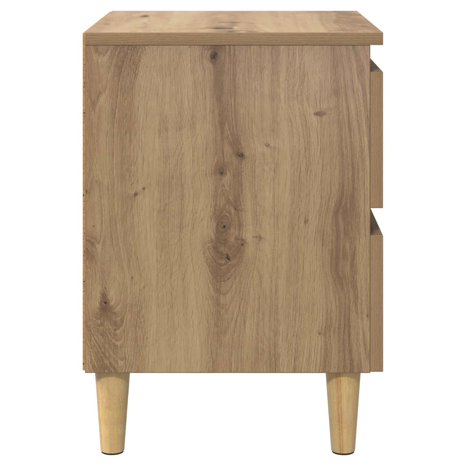 Bettschränke 2 stk. Artisan-Eiche 40 x 35 x 50 cm Holzwerkstoff