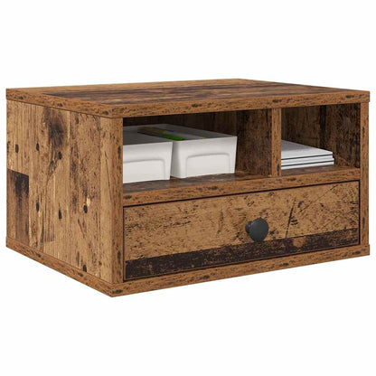 Druckerständer Altholz 40 x 32 x 24 cm Holzwerkstoff