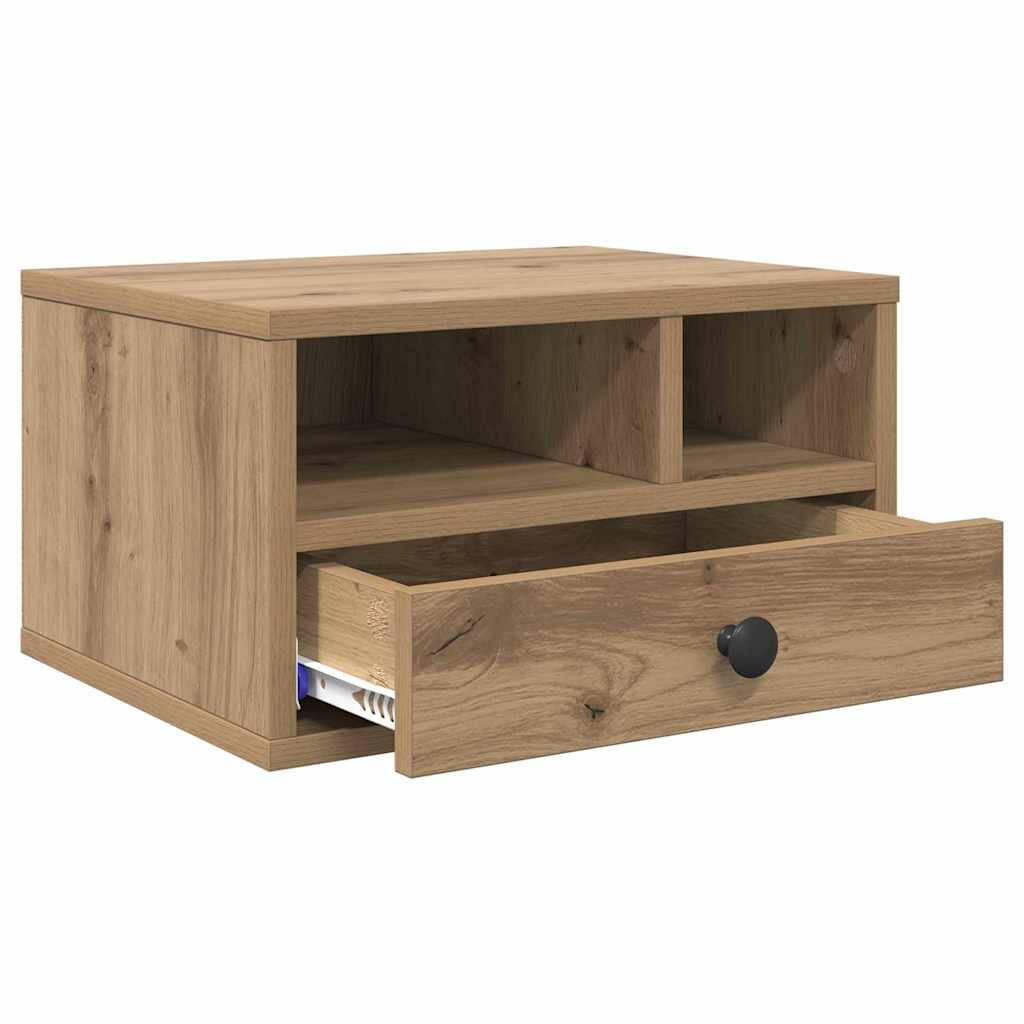 Druckerständer Artisan-Eiche 40 x 32 x 24 cm Holzwerkstoff