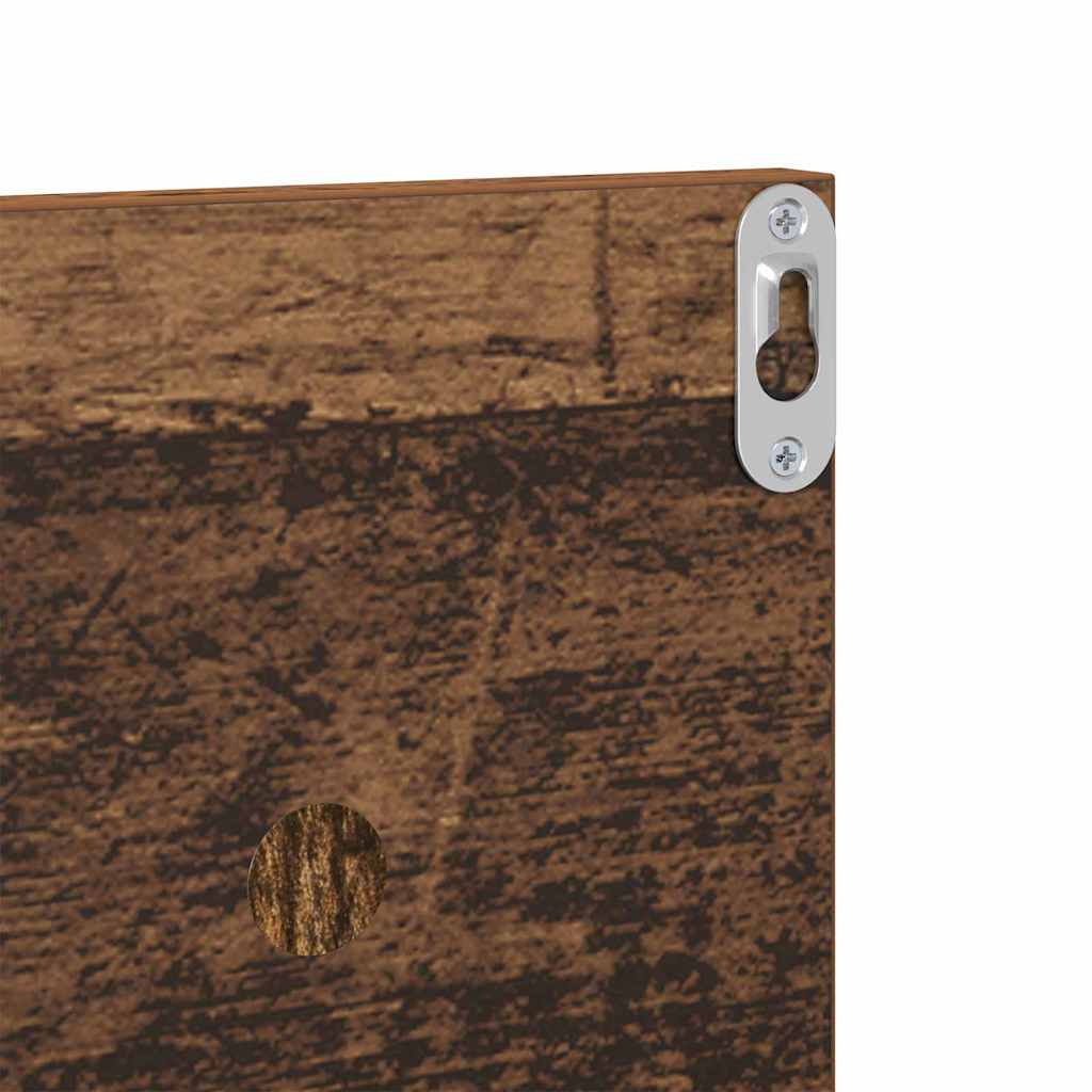 Wandregale 4 stk. Altholz 80 x 11,5 x 18 cm Holzwerkstoff