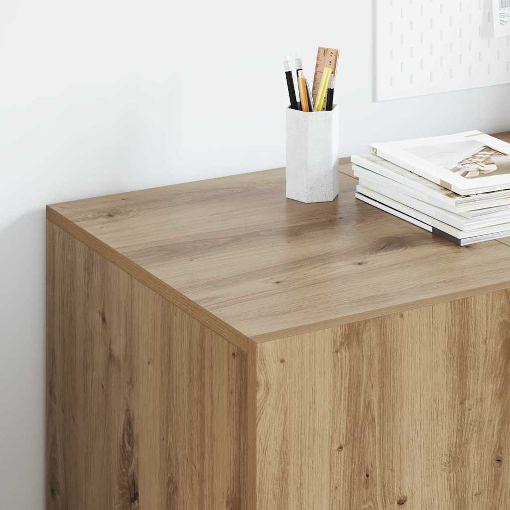 Schreibtisch Artisan-Eiche Holzwerkstoff 140 x 50 x 75 cm