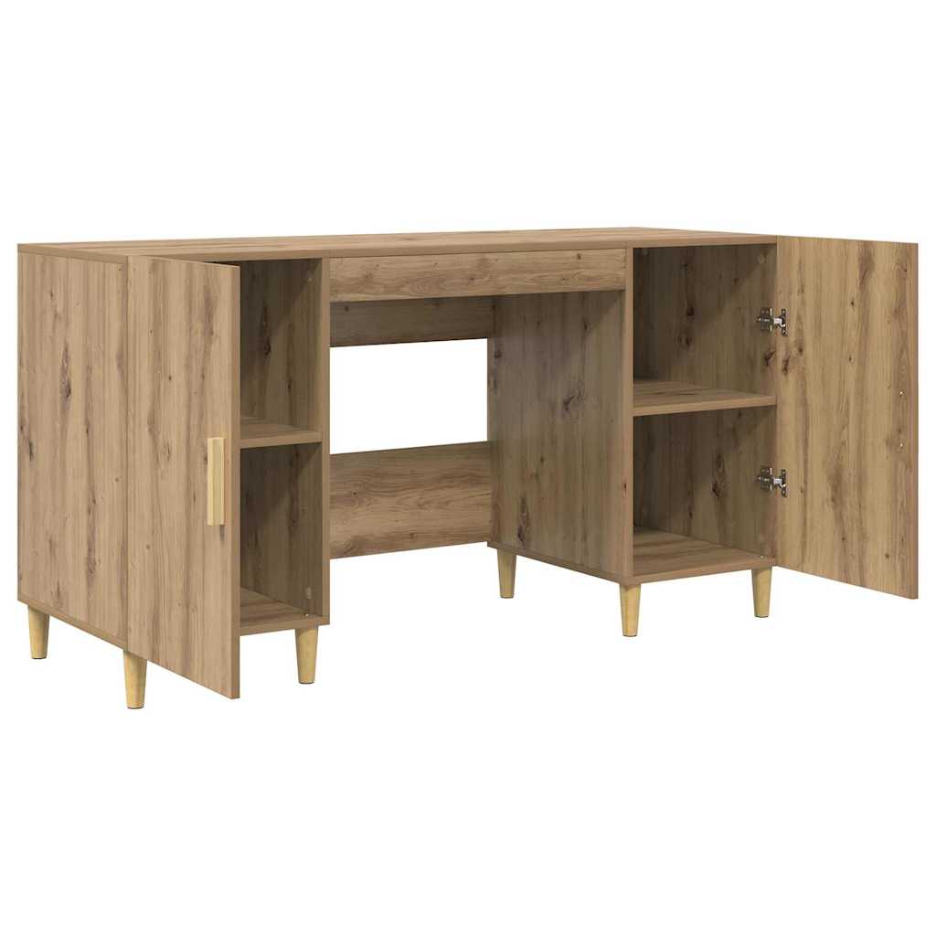 Schreibtisch Artisan-Eiche Holzwerkstoff 140 x 50 x 75 cm