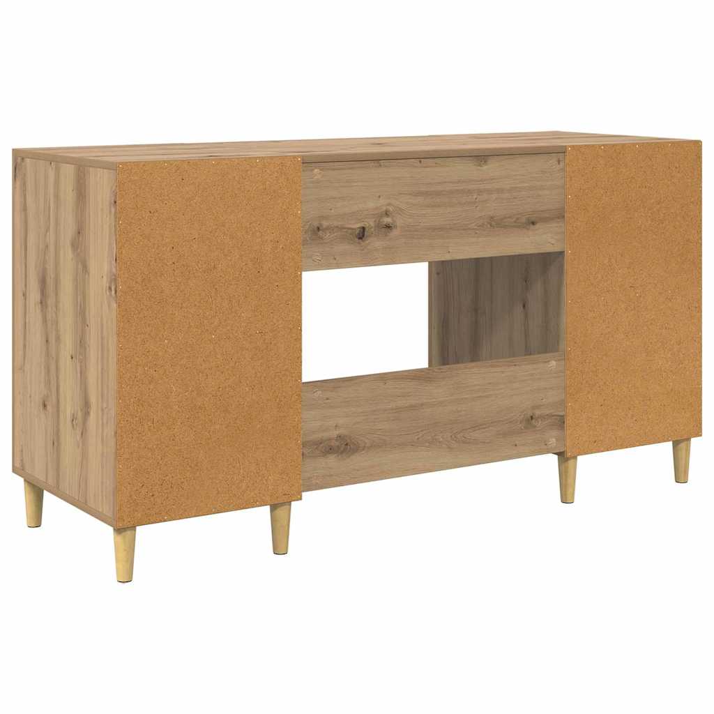 Schreibtisch Artisan-Eiche Holzwerkstoff 140 x 50 x 75 cm
