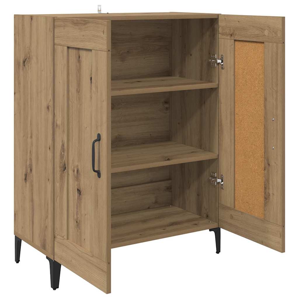 Sideboard Artisan-Eiche 69,5 x 34 x 90 cm Holzwerkstoff